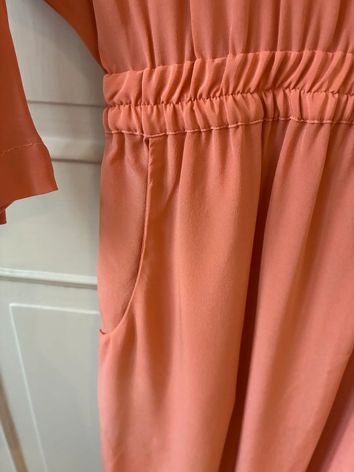 Mayla-sidenklänning