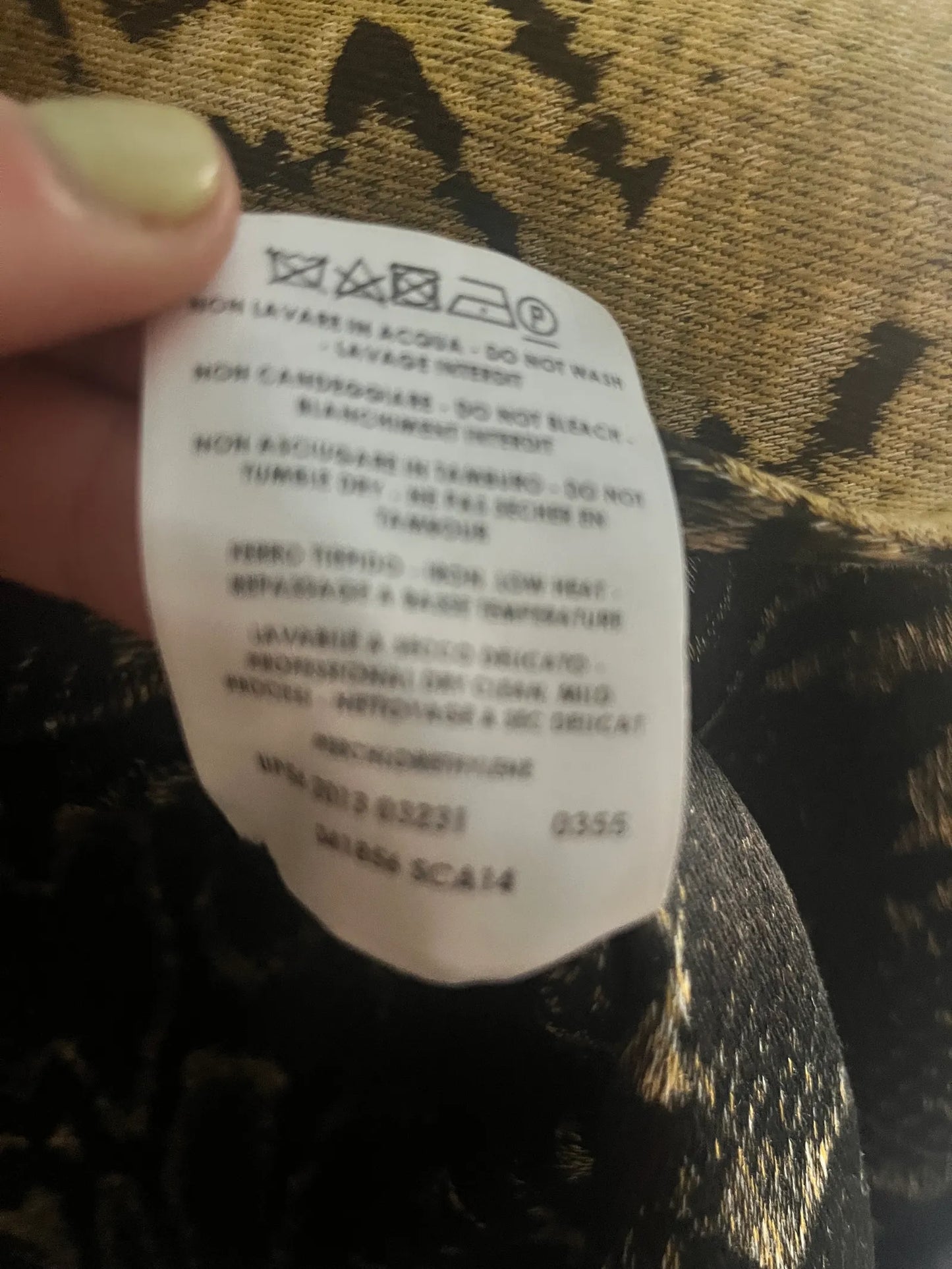 Stella Mccartney-sidenkjol