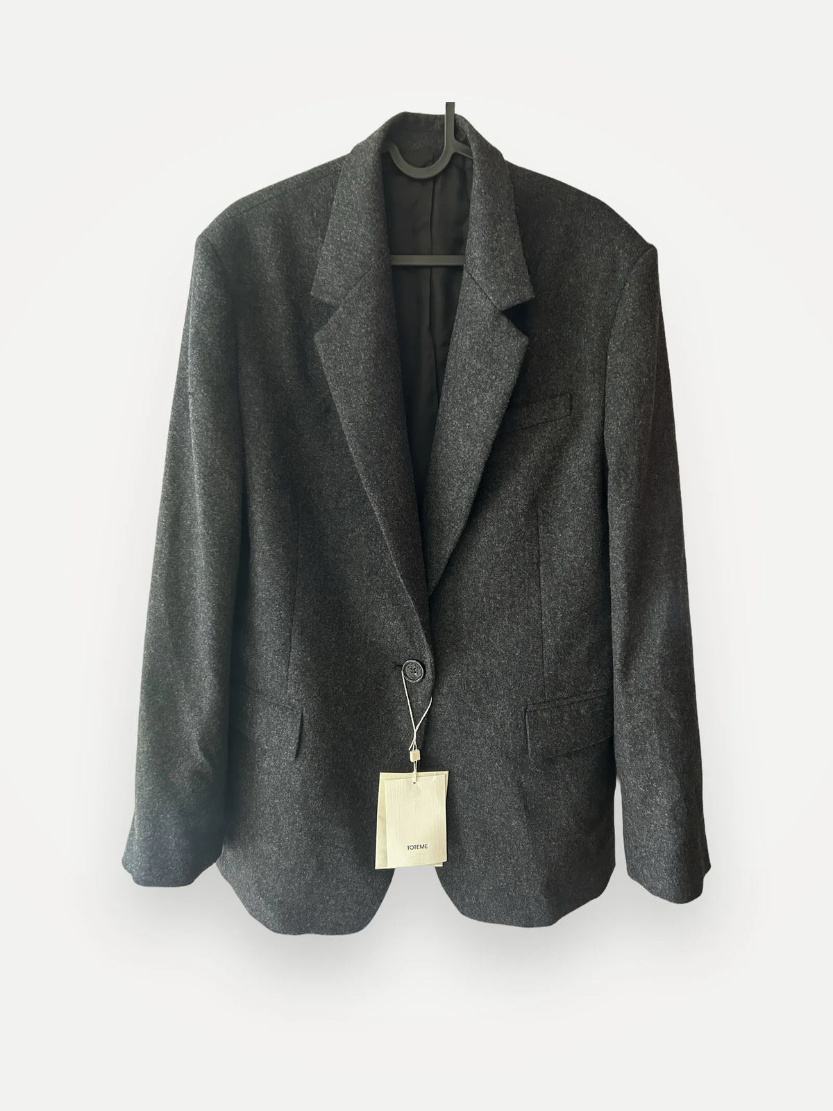 Toteme Tailored Flannel Blazer