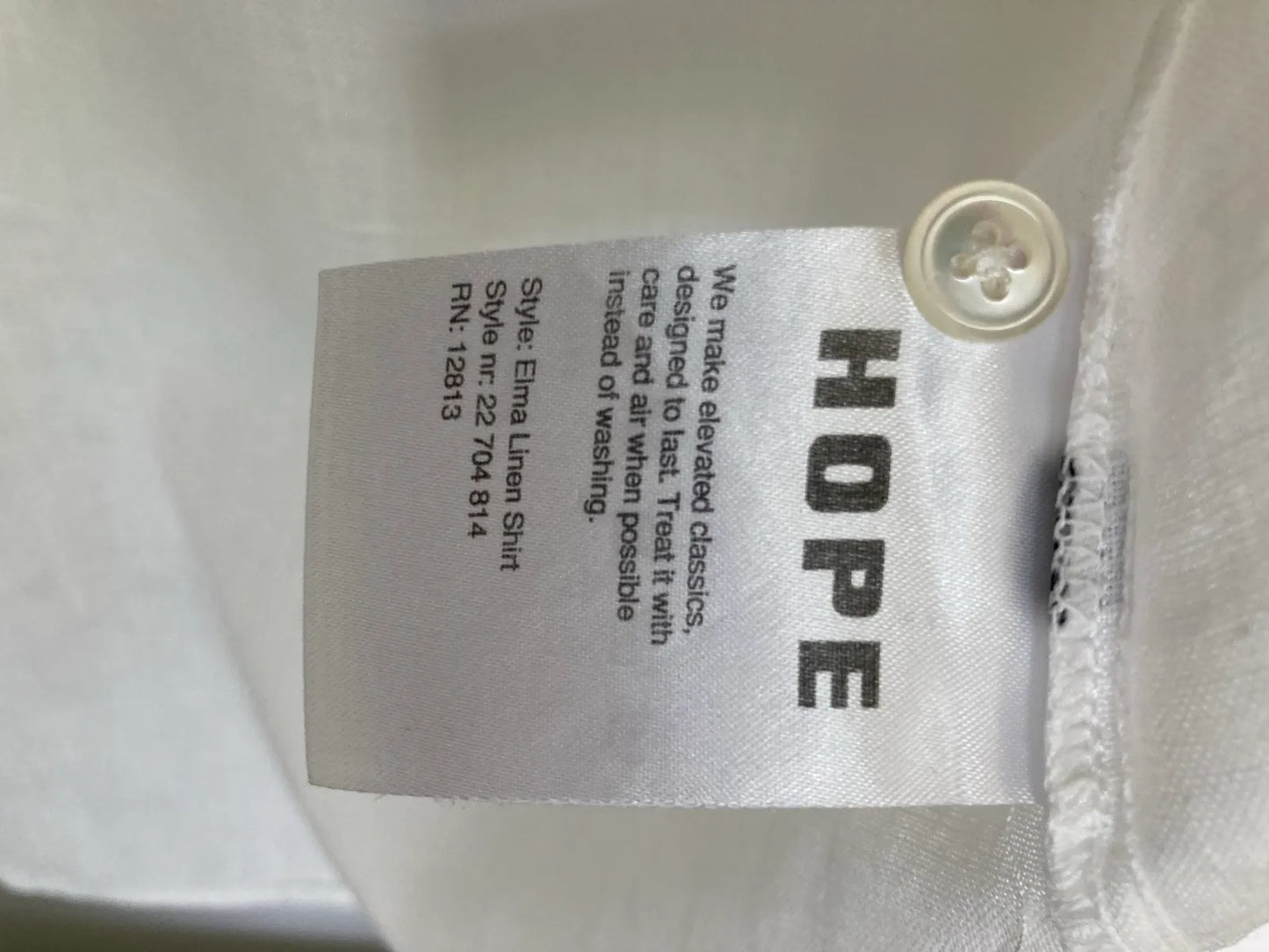 Hope-linneskjorta