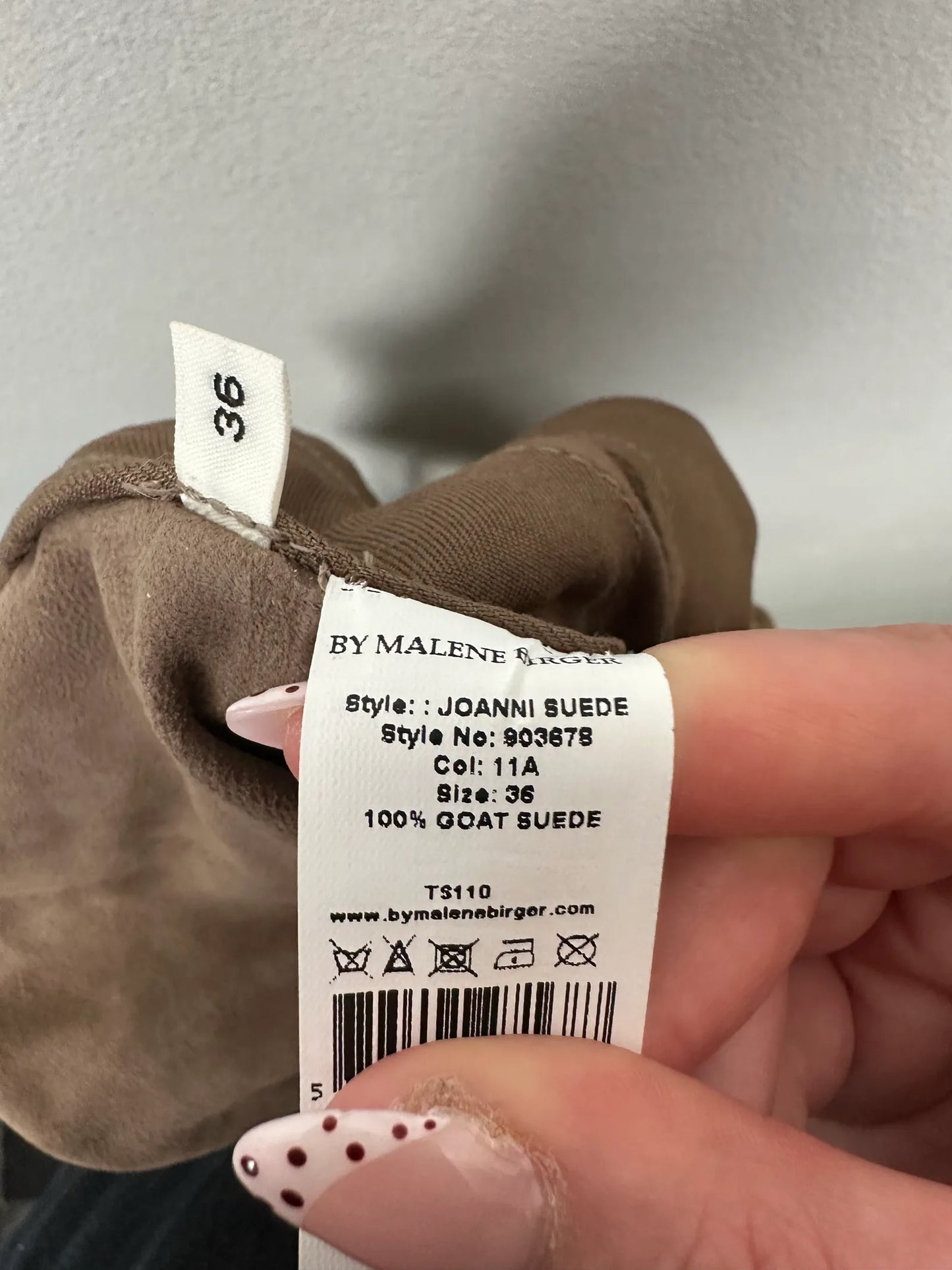 By Malene Birger Joanni Suede Trousers