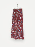 Diane Von Furstenberg Canton Bordeaux Wide Leg-byxor