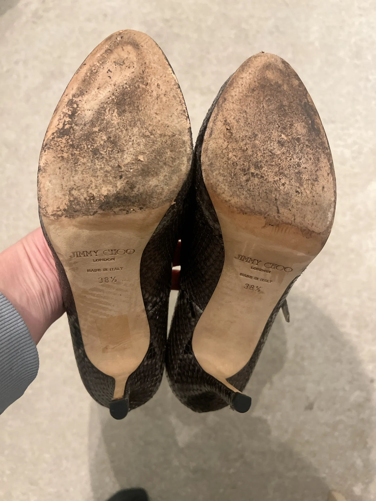 Jimmy Choo 112 Amina-skinnklackar
