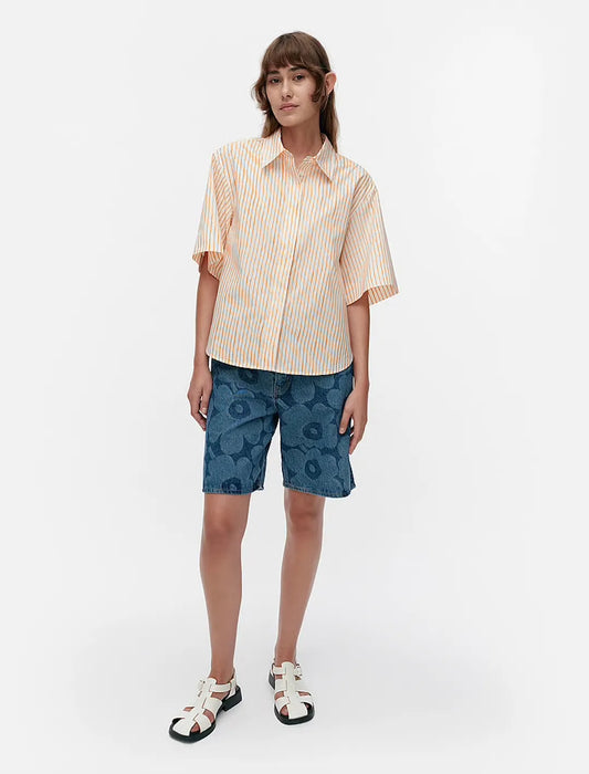 Marimekko Sinertävä Aita Shirt