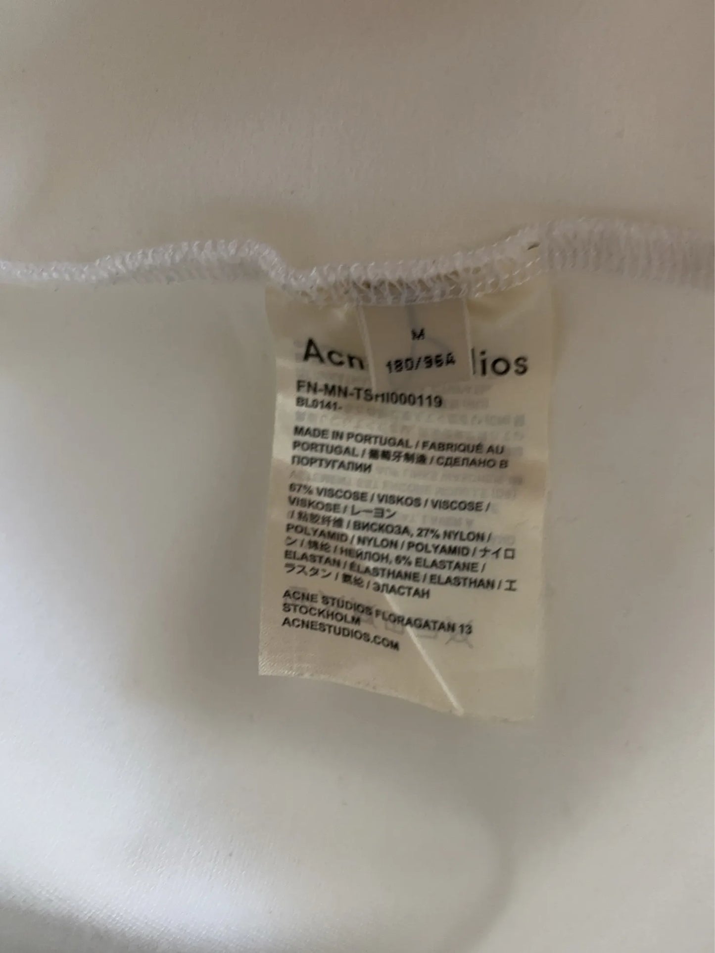 Acne Studios-t-shirt