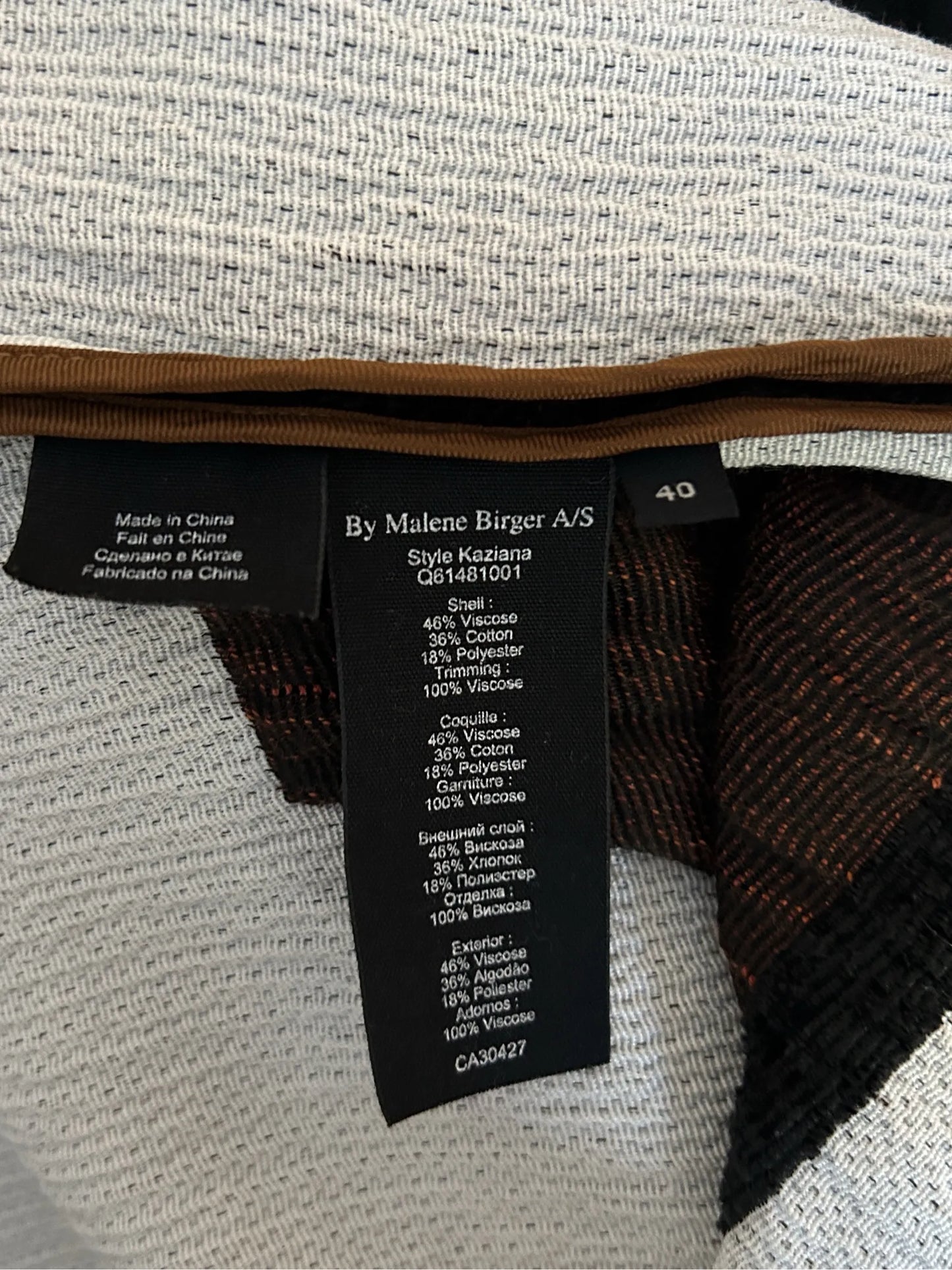 By Malene Birger Coat