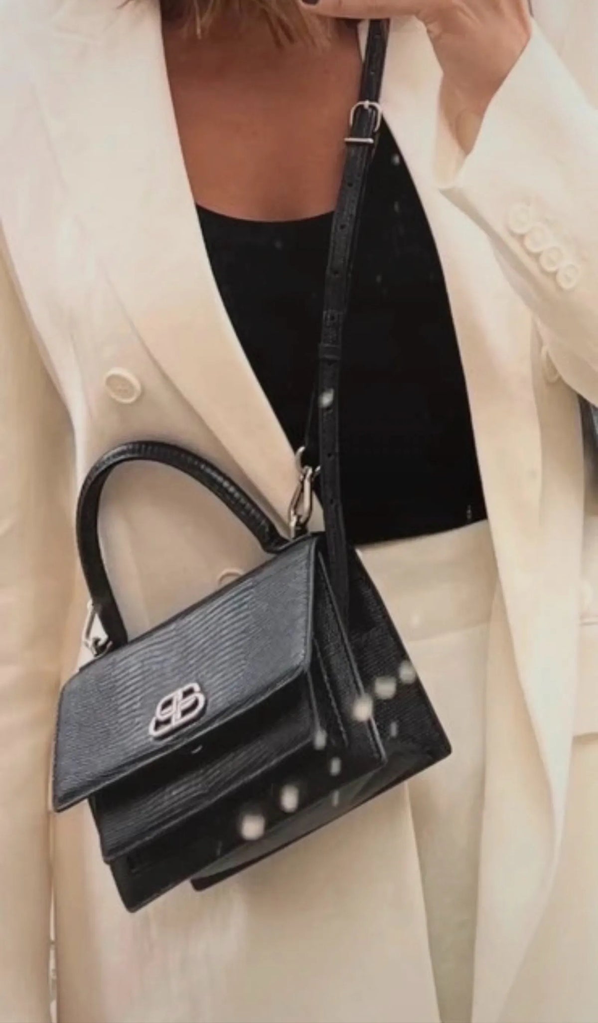 Balenciaga Sharp-skinnhandväska