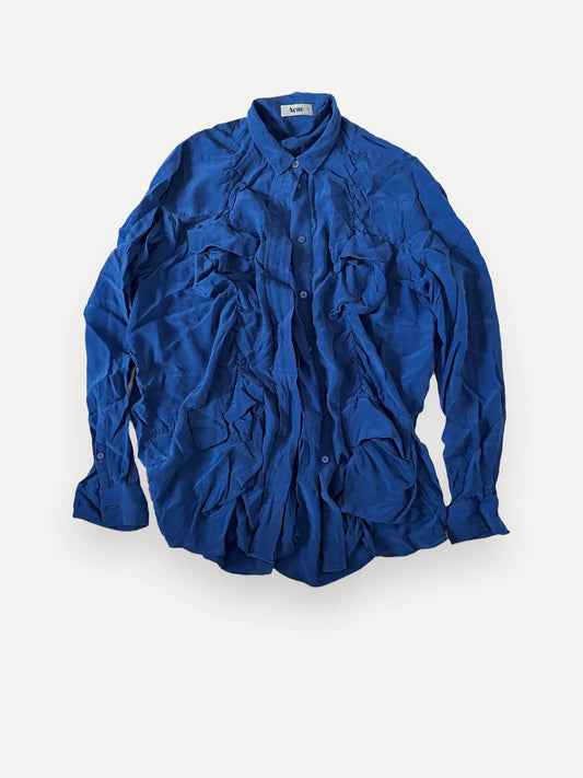 Acne Studios-sidenskjorta