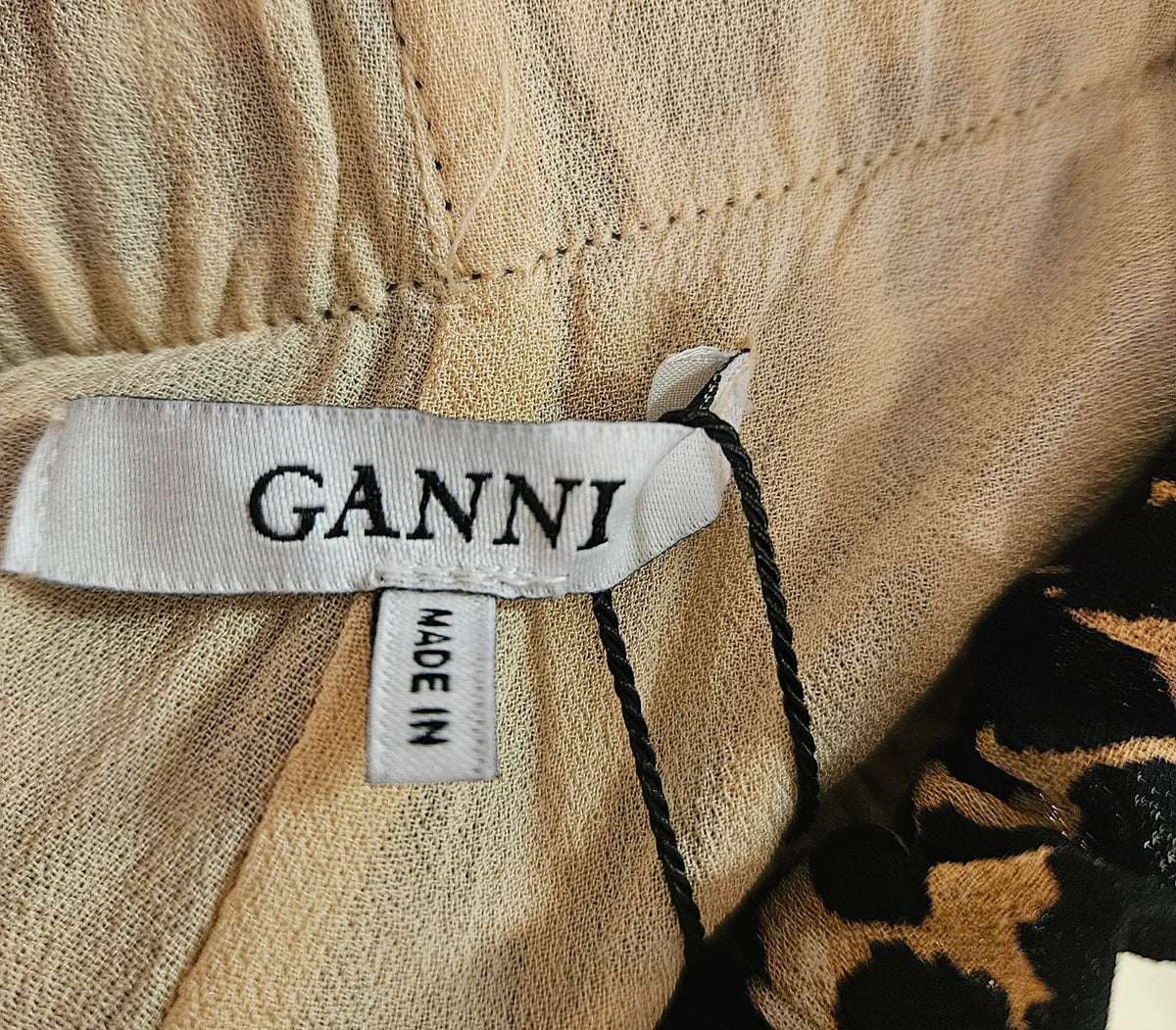 Ganni Miku Georgette Trousers