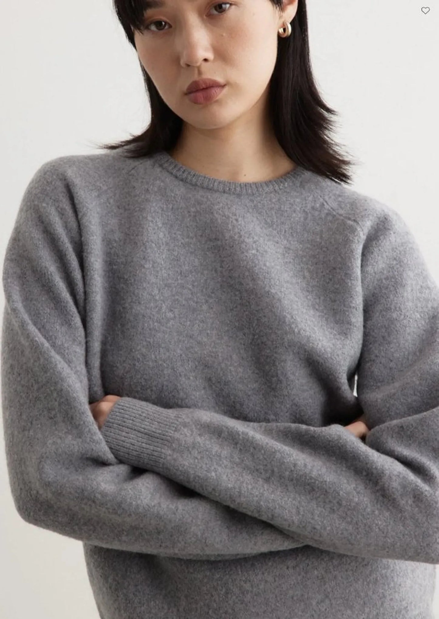 Toteme Crew Wool Knit Sweater