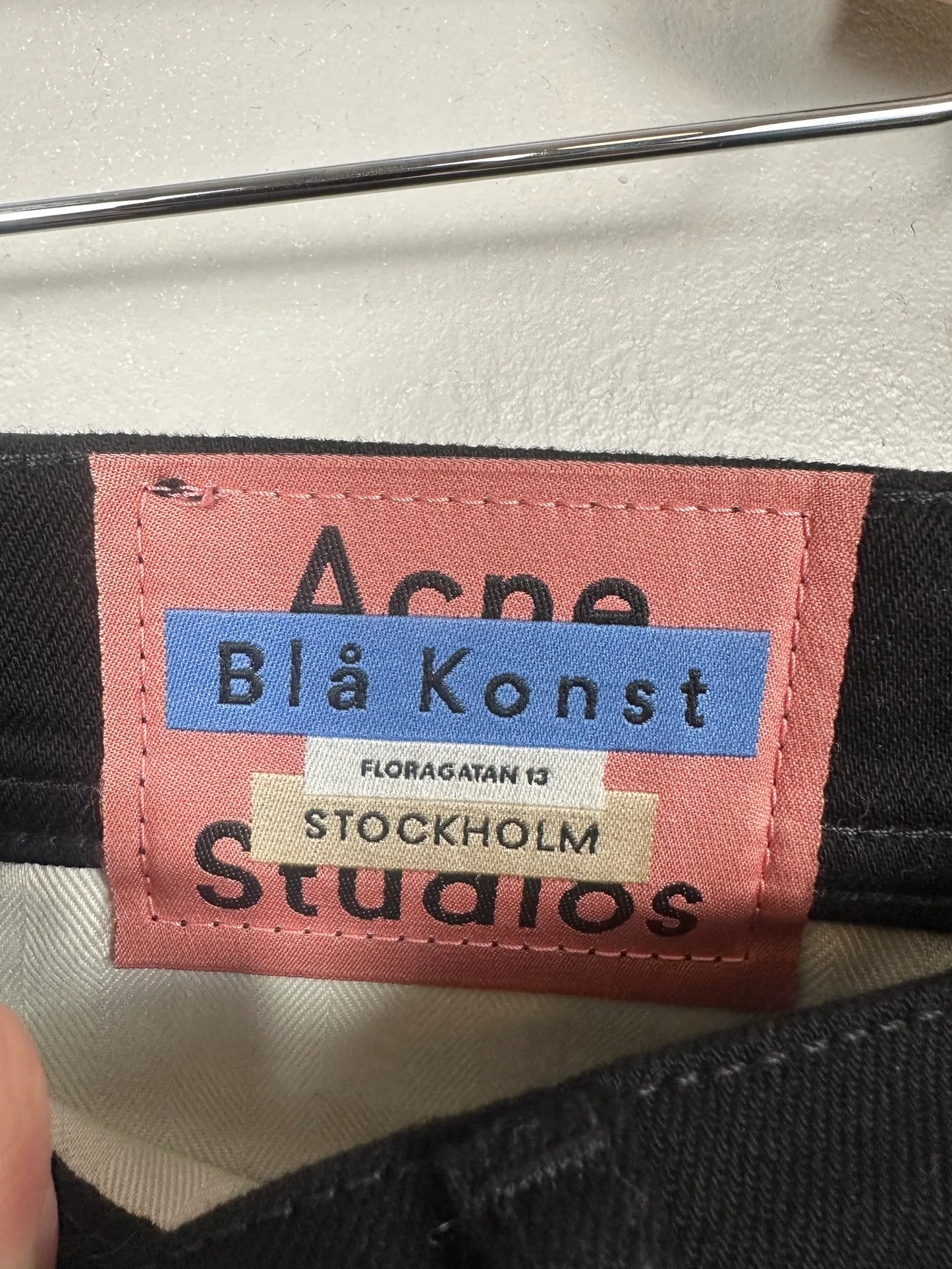 Acne Studios Melk Stay Black 1 Jeans