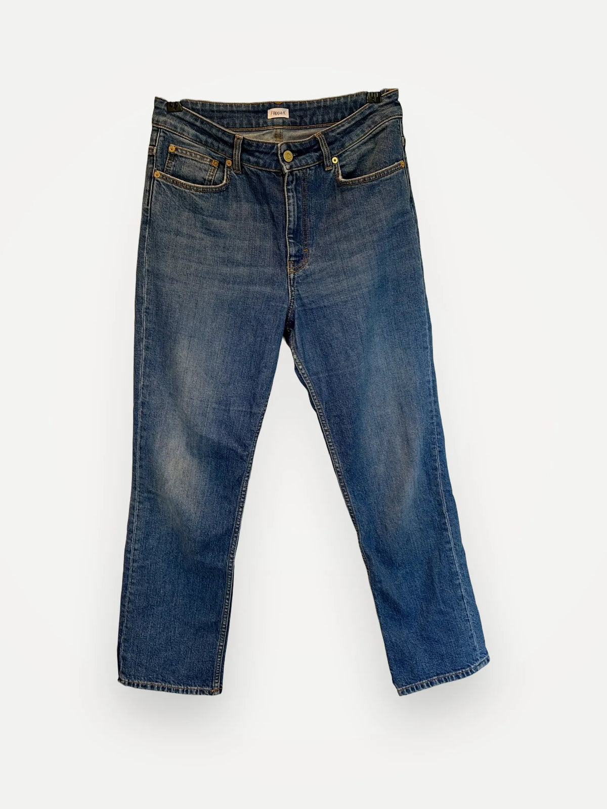 Filippa K Stella Mid Blue Wash-jeans