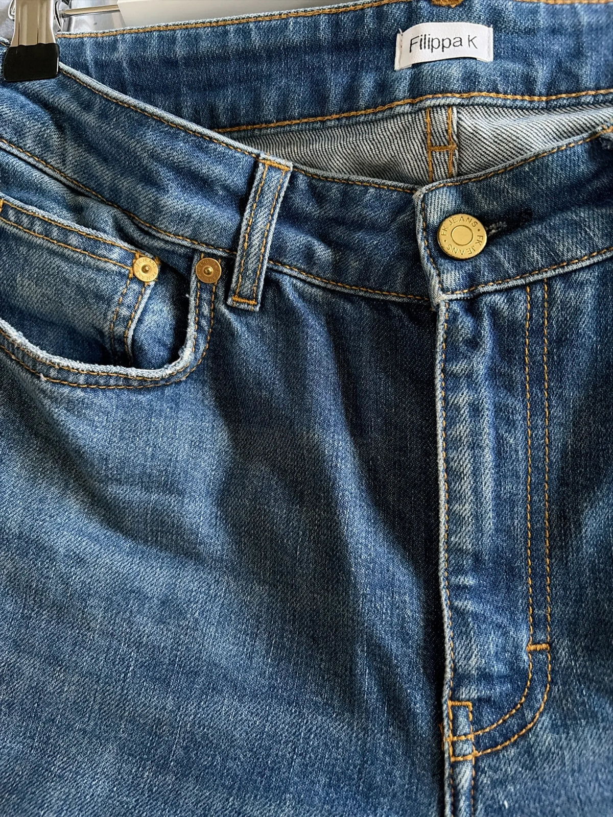 Filippa K Stella Mid Blue Wash-jeans