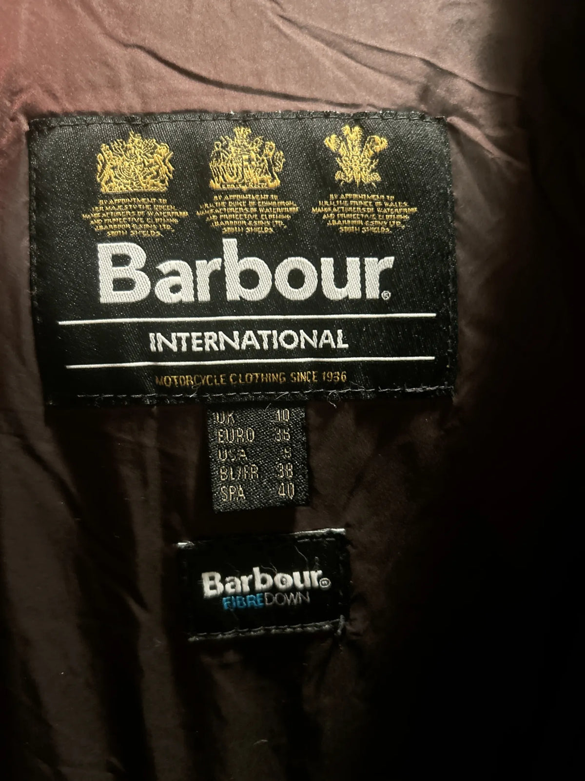 Barbour Puffer jacket