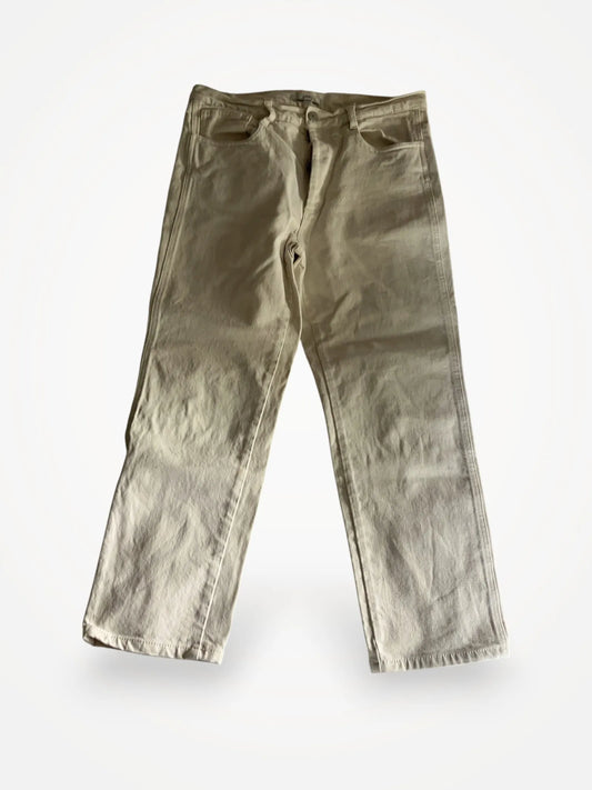 Dagmar Cropped Offwhite-jeans