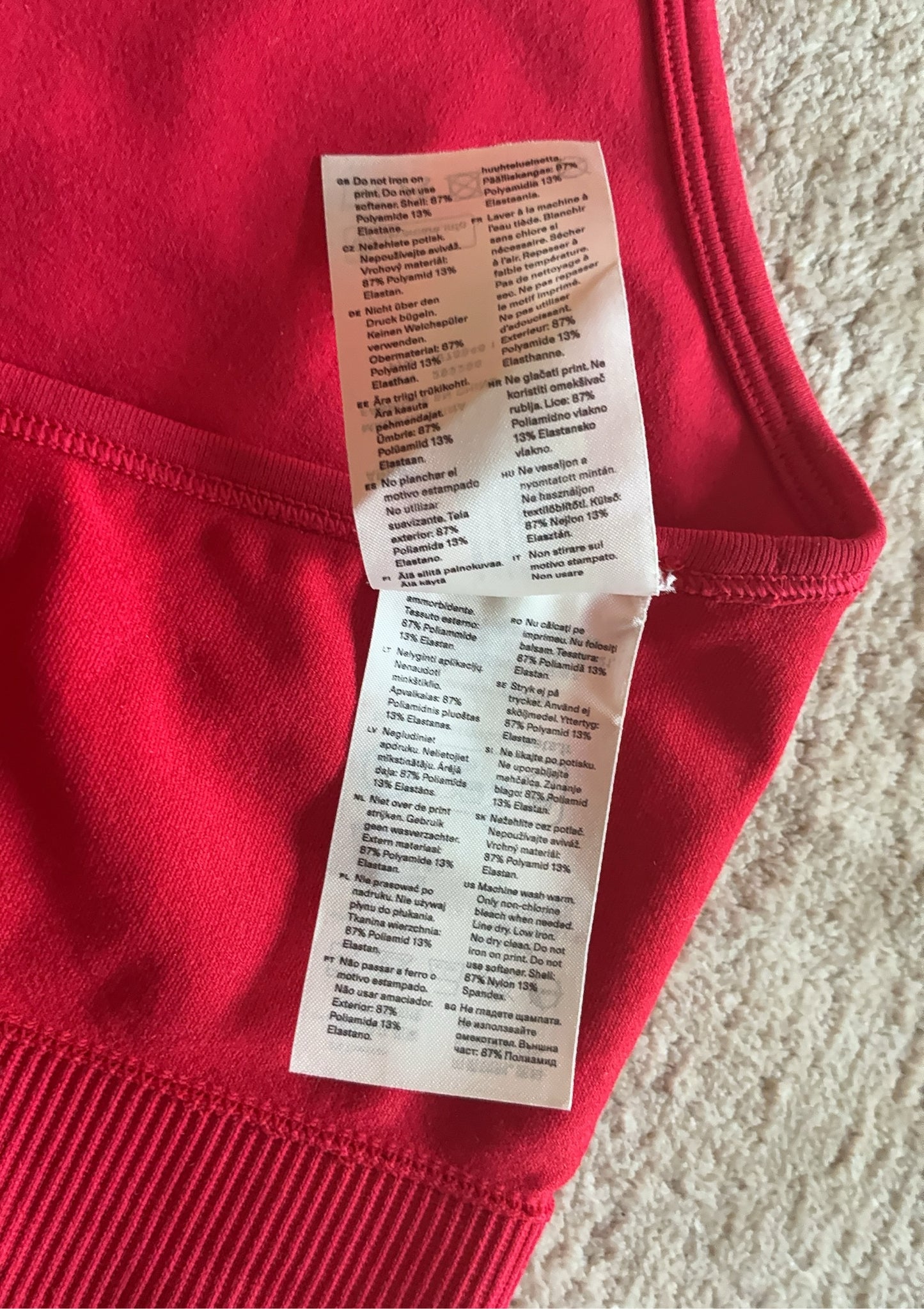 Arket Seamless Halterneck-topp