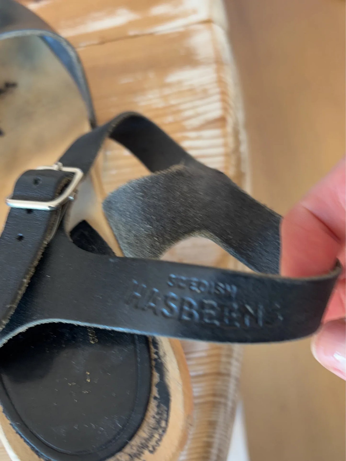 Swedish Hasbeens-sandaler