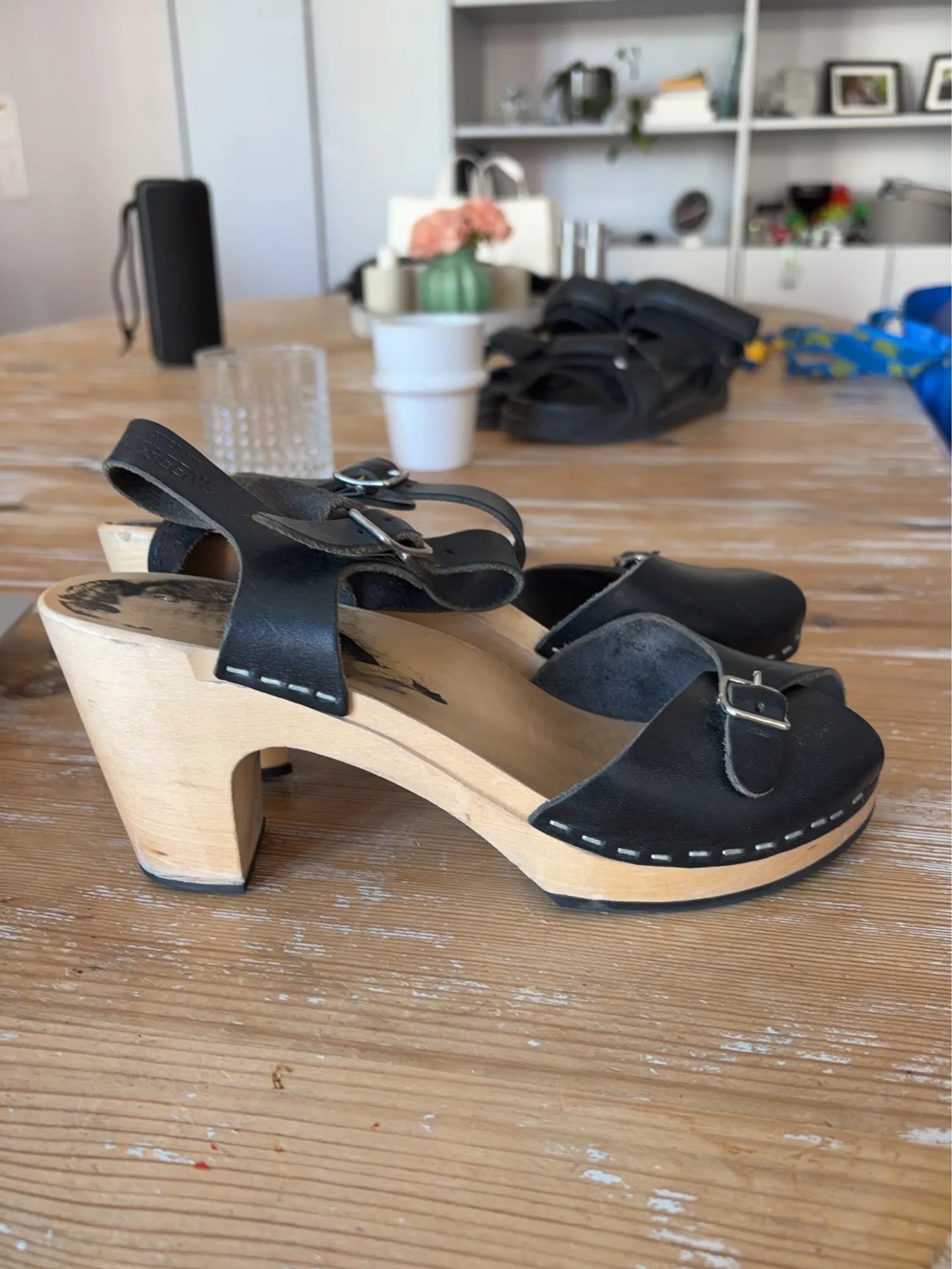 Swedish Hasbeens-sandaler