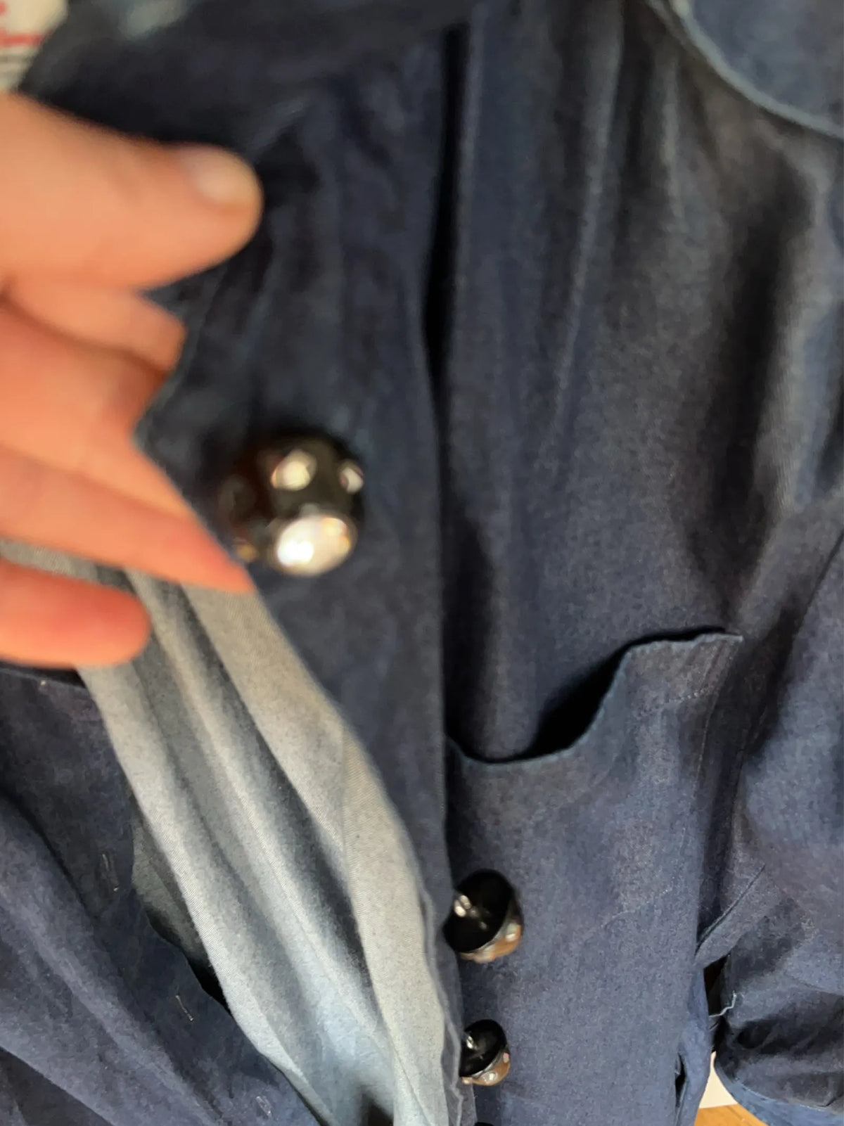 Lanvin/acne-skjorta