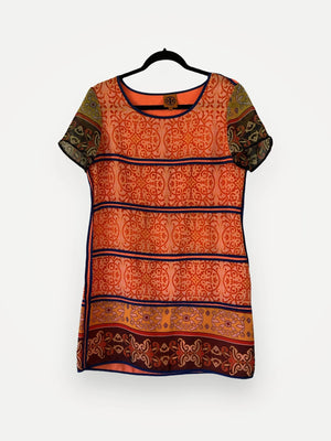 Tory Burch-sidenklänning
