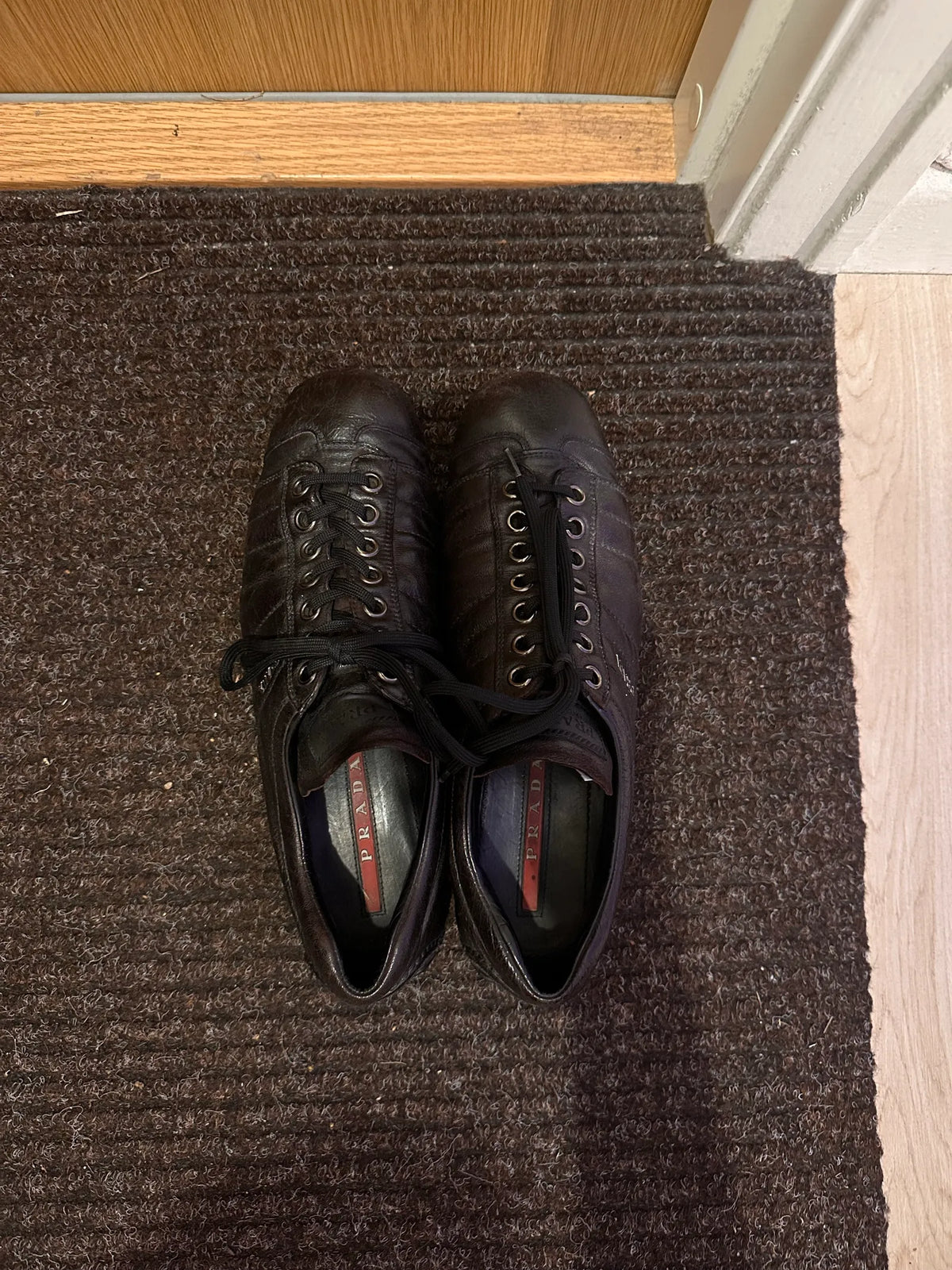 Prada-skinnsneakers