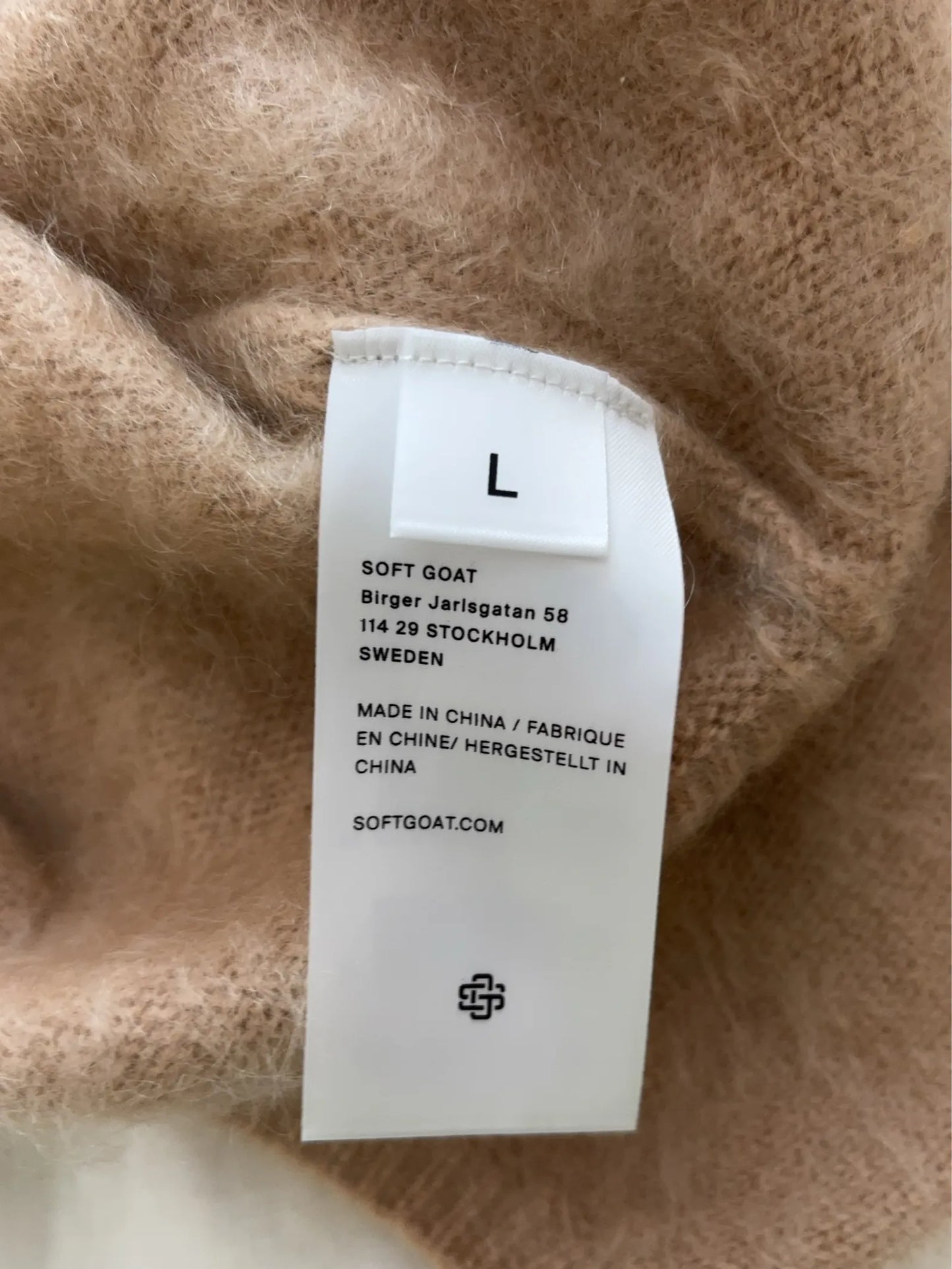 Soft Goat Brushed top Sweater