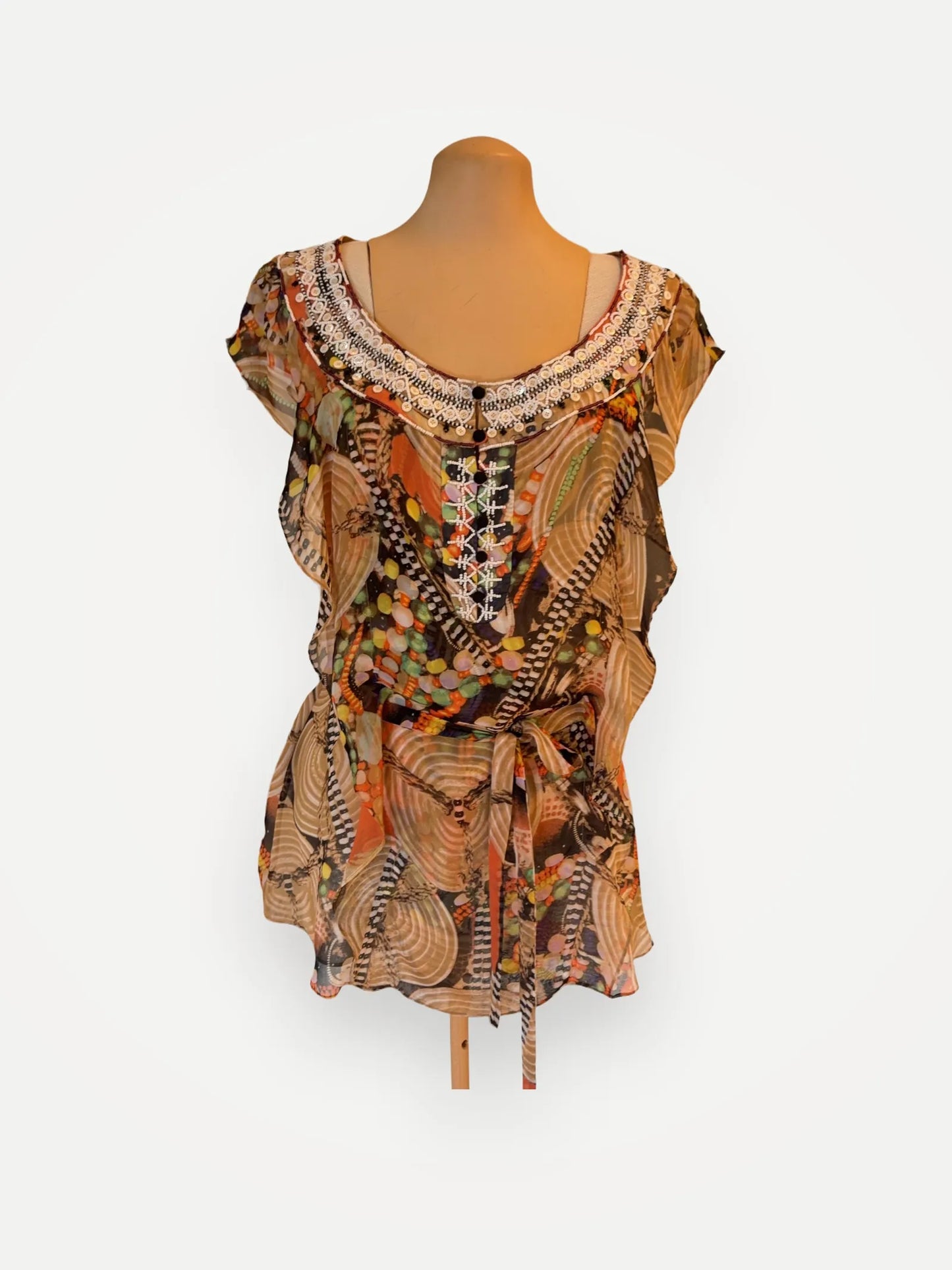 Diane Von Furstenberg-sidenblus