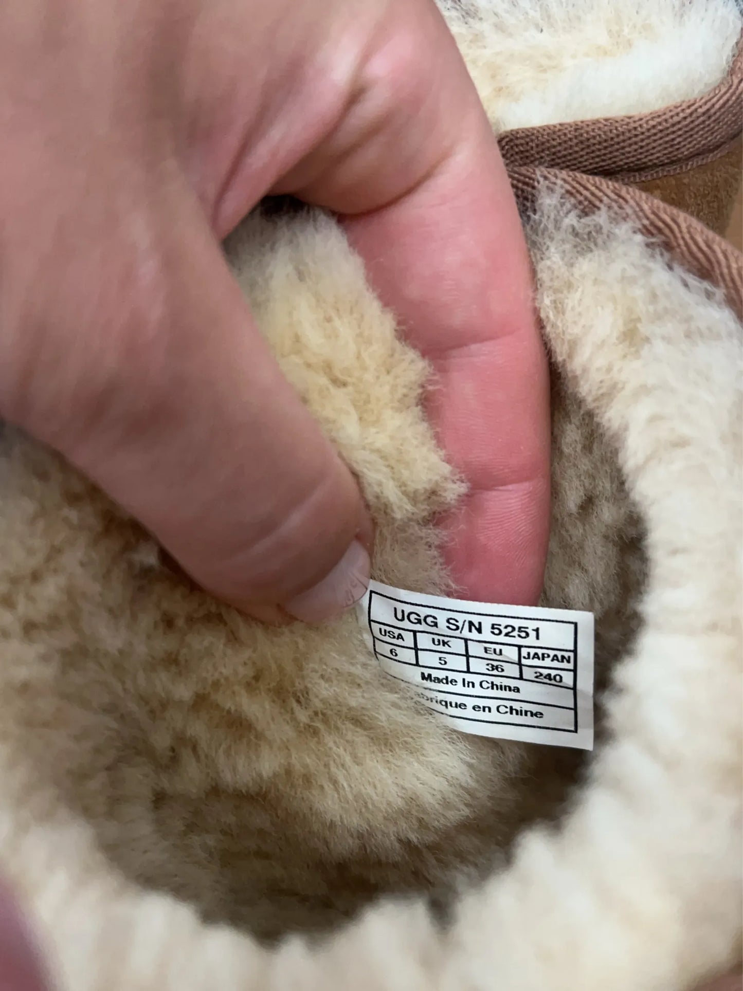 UGG-skinnvinterskor