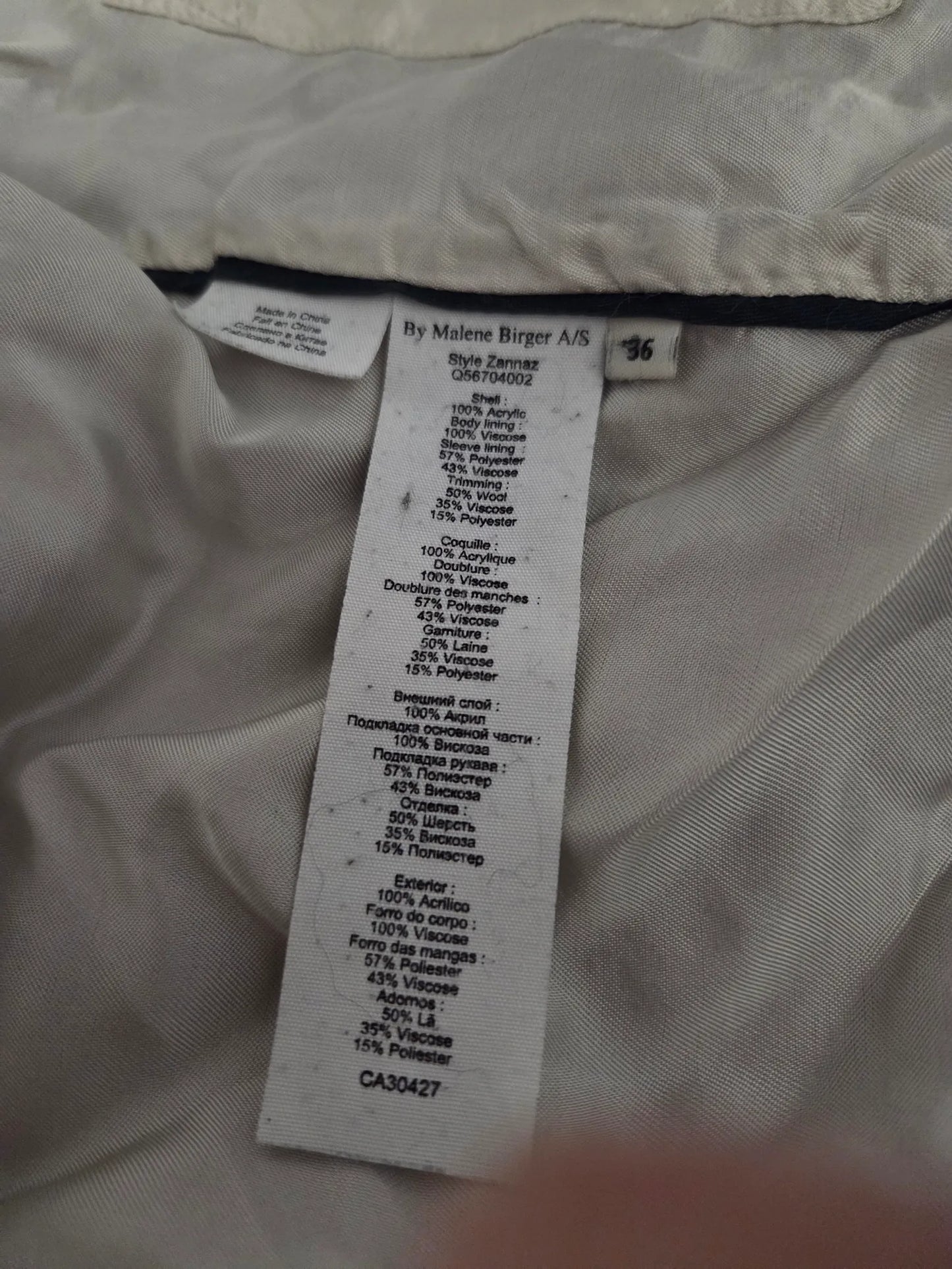 By Malene Birger Zannaz Jacket
