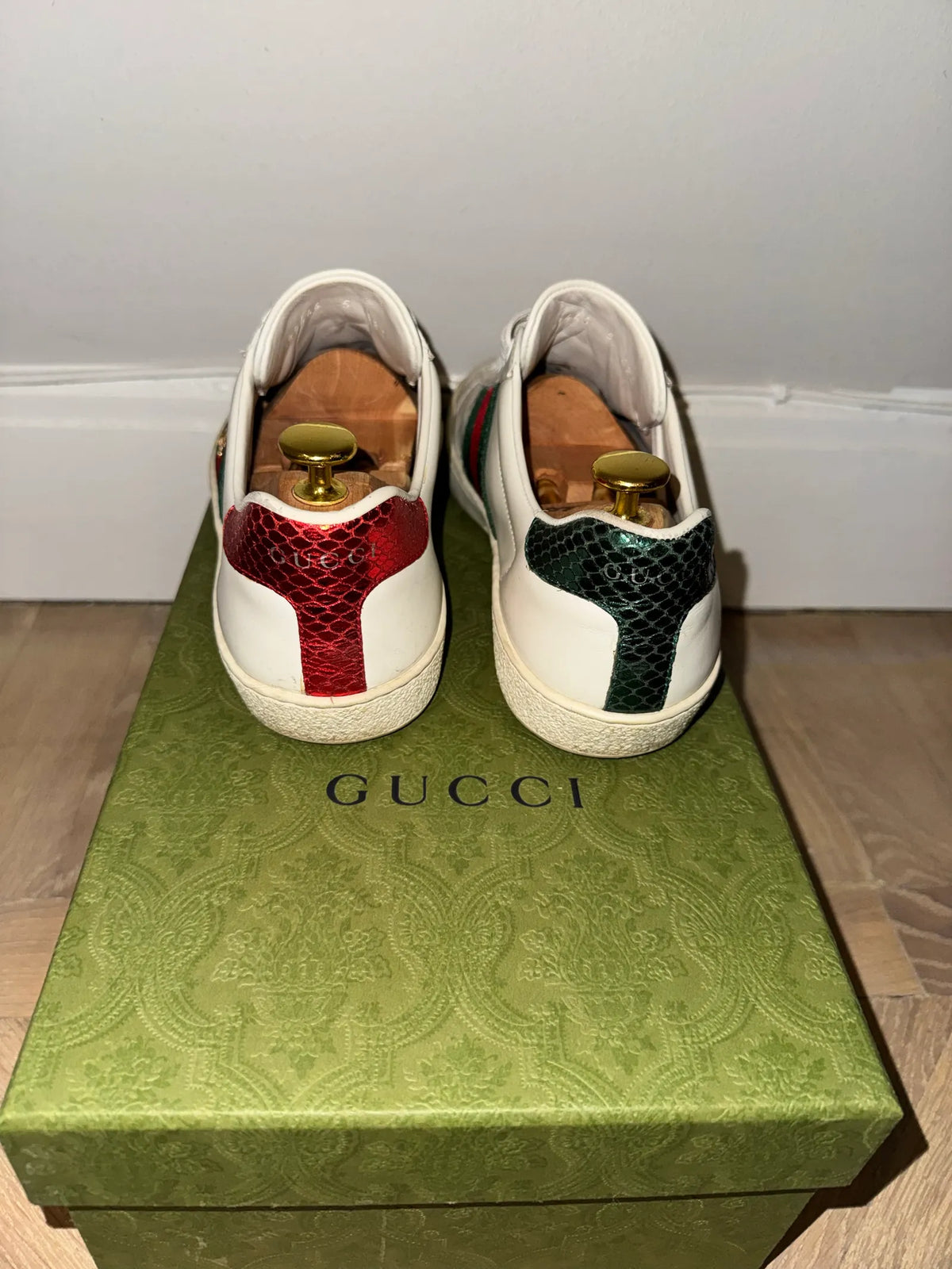 Gucci Ace With Bee-skinnsneakers