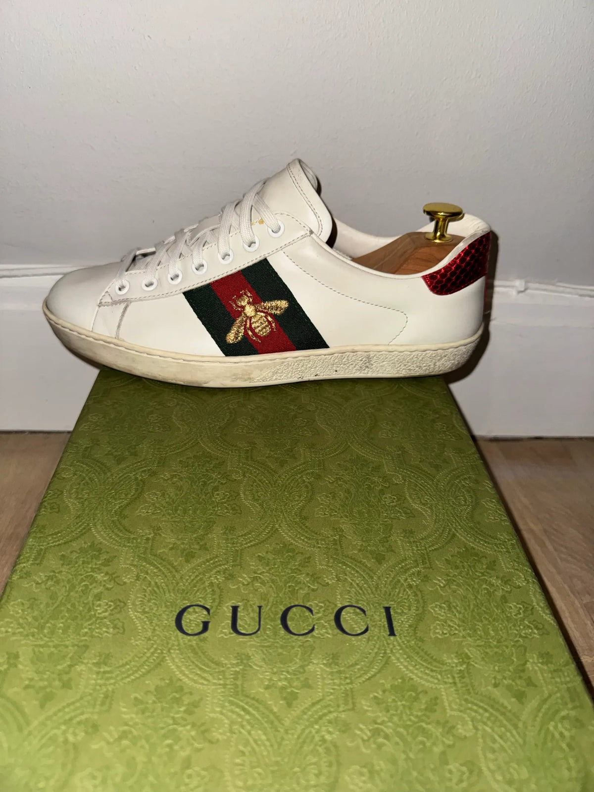 Gucci Ace With Bee-skinnsneakers