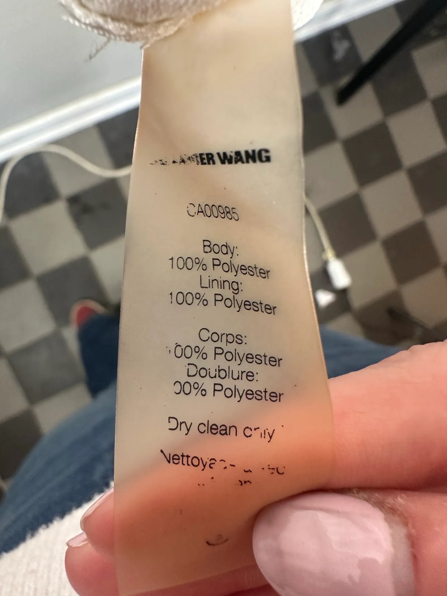 Alexander Wang-klänning