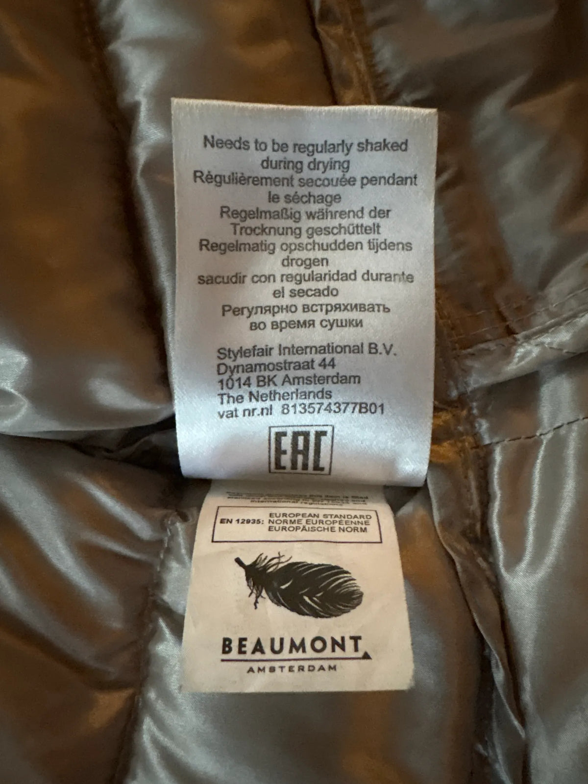 Beaumont 88009/9309 Puffer jacket