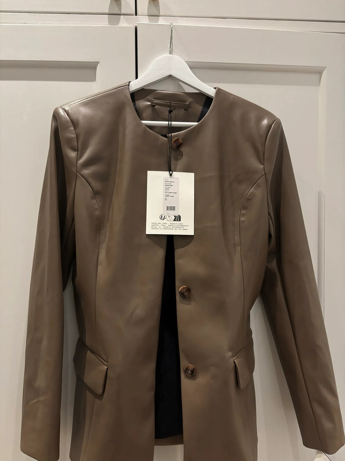 Stand Studio-skinnjacka NWT