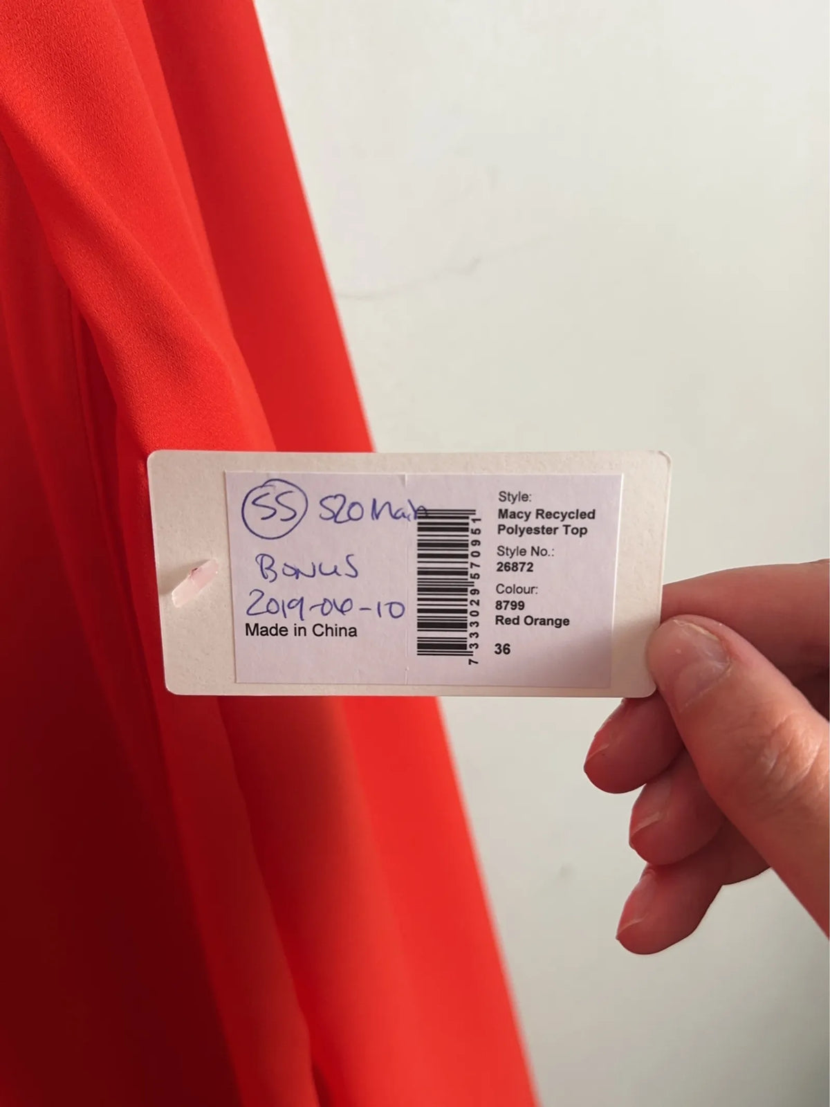 Filippa K Macy Recycled Polyester-blus