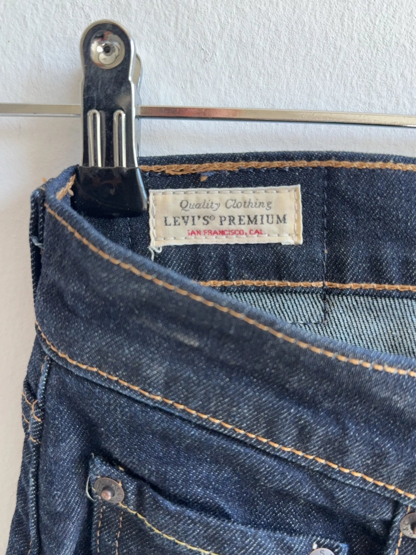 Levi's 728 High Rise Wide Leg Jeans