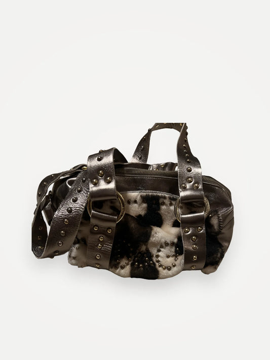 Dolce & Gabbana-skinnaxelremsväska NWOT