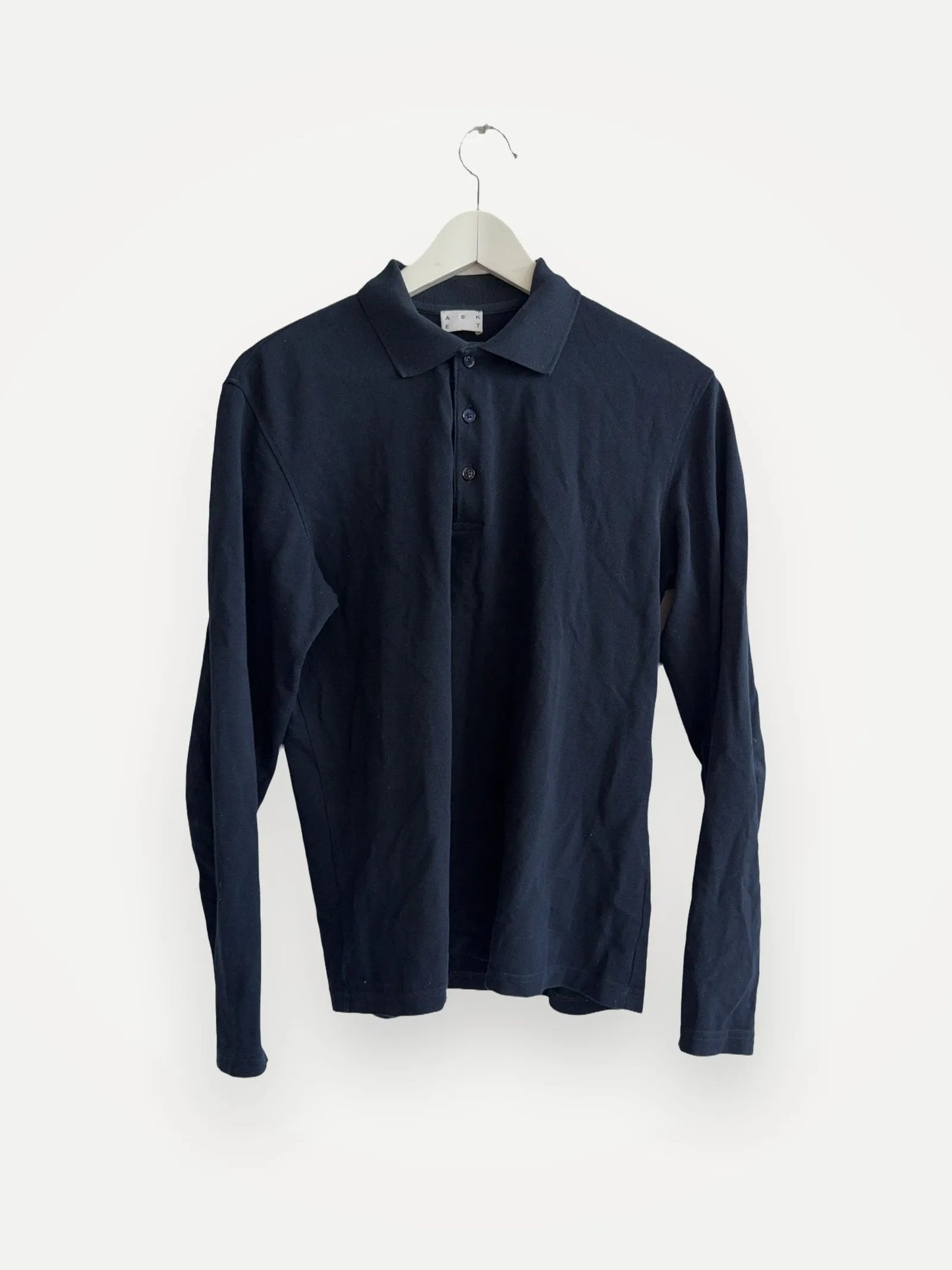 Asket The Loong Sleeve Pique Polo-piké