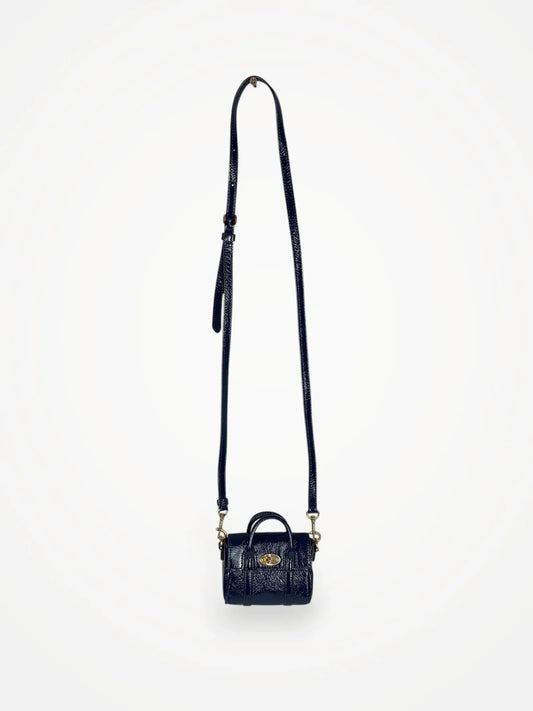 Mulberry-skinnaxelremsväska NWT