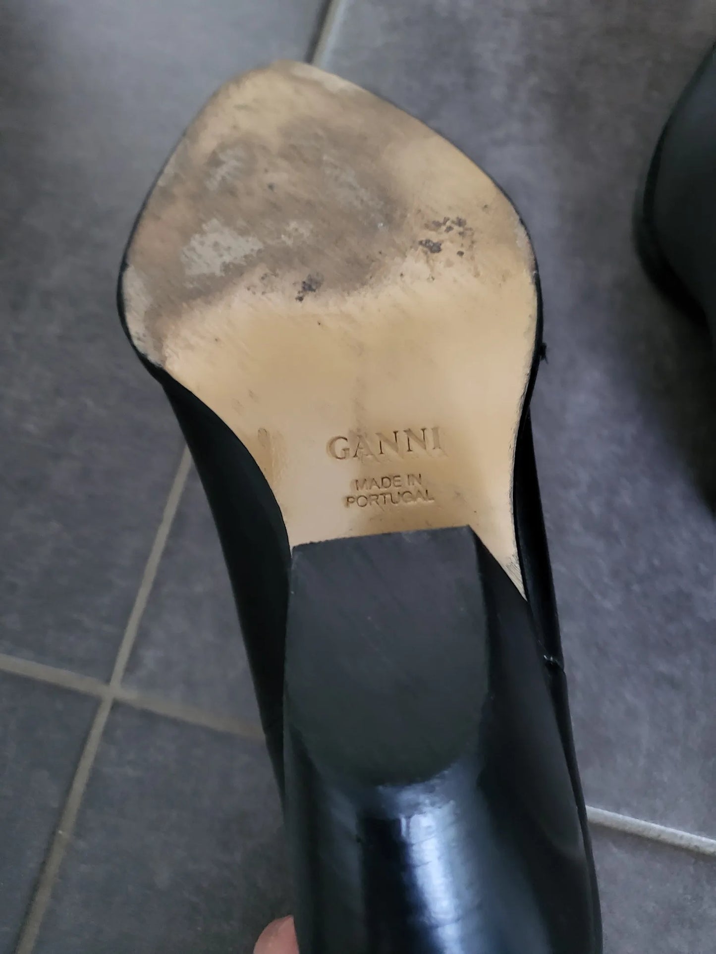 Ganni Western Low Ankle Bootie Boots