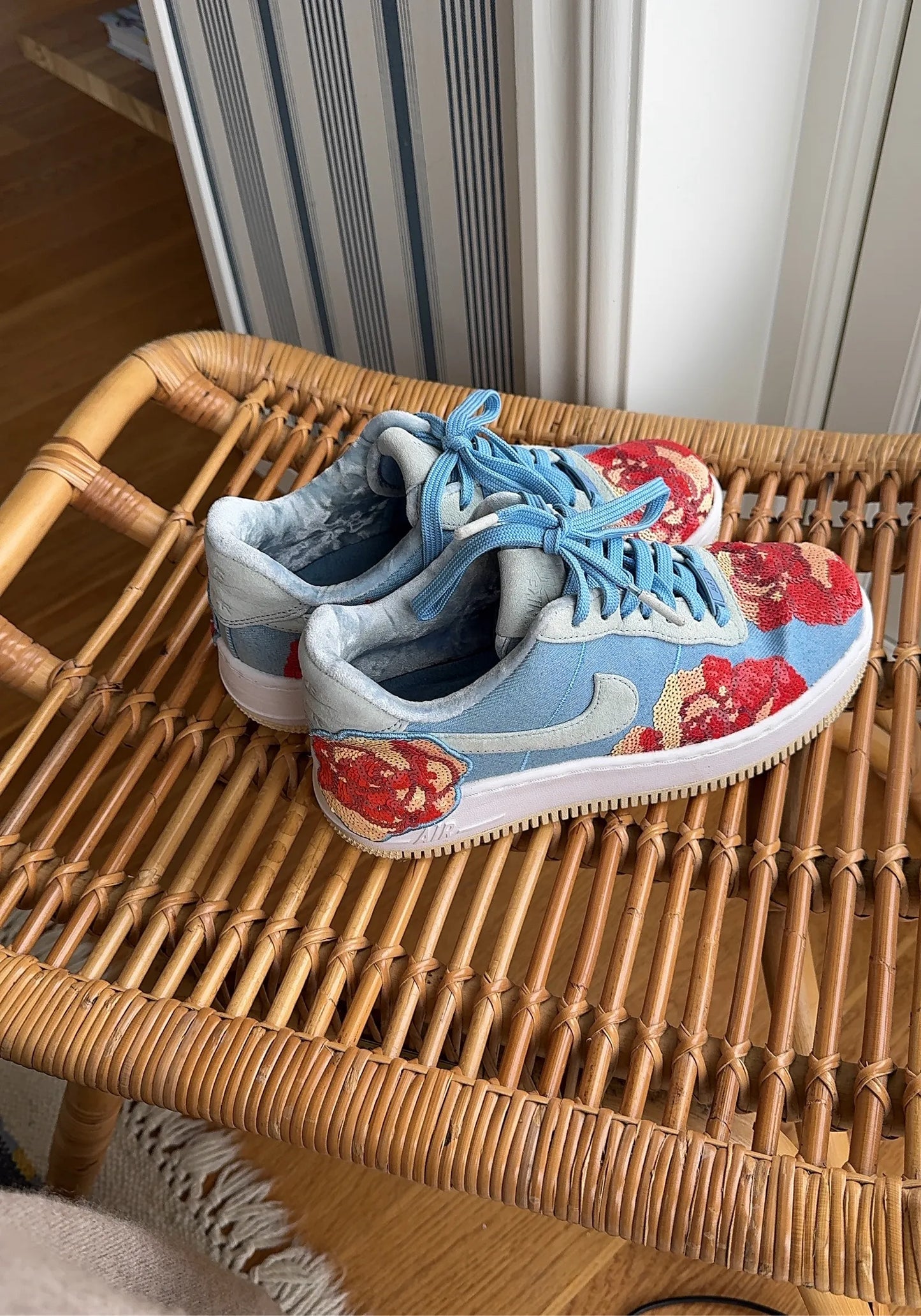 Nike Air Force Sequin Floral-sneakers