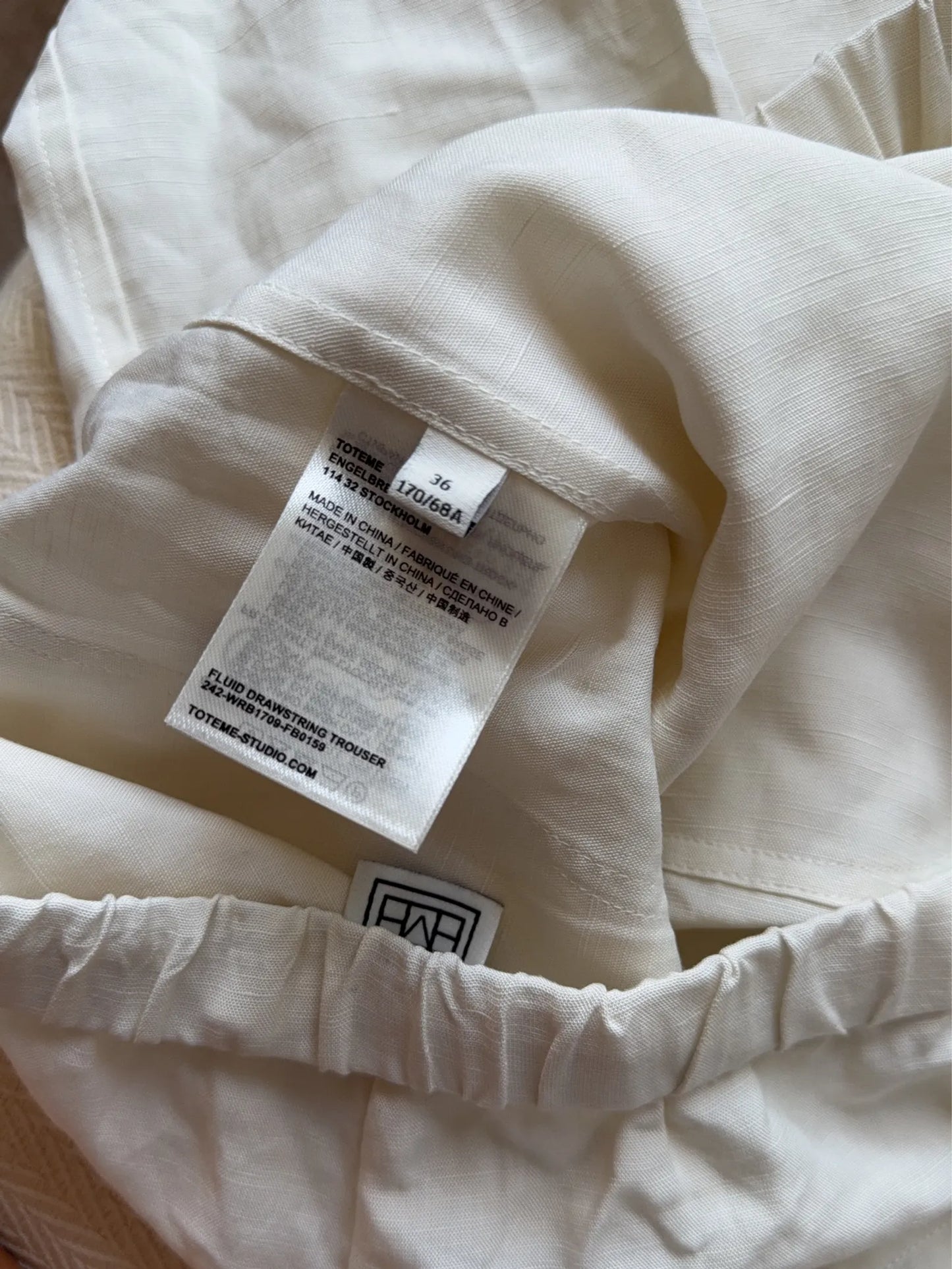 Toteme Fluid Drawstring Trousers
