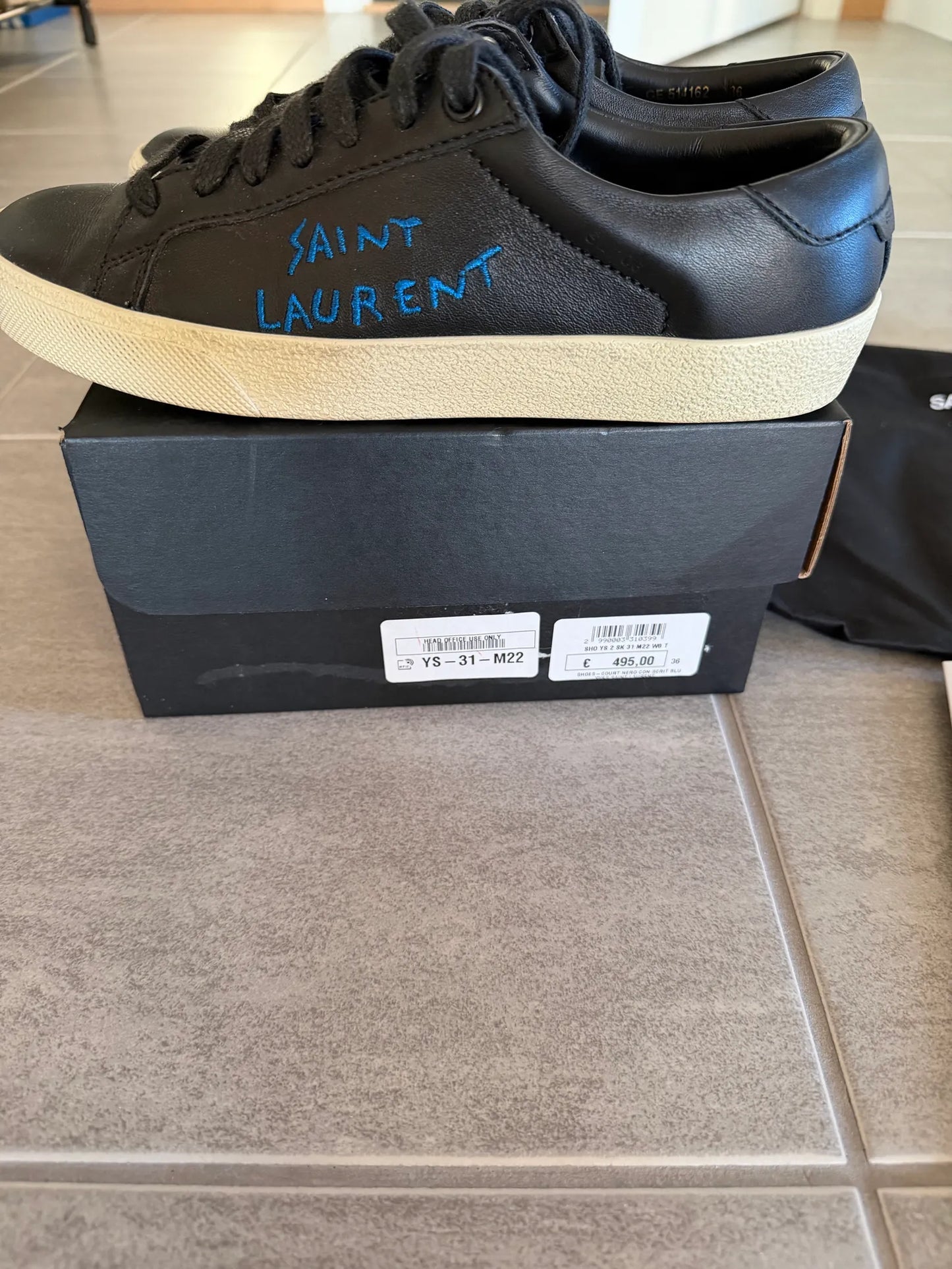 Saint Laurent-skinnsneakers