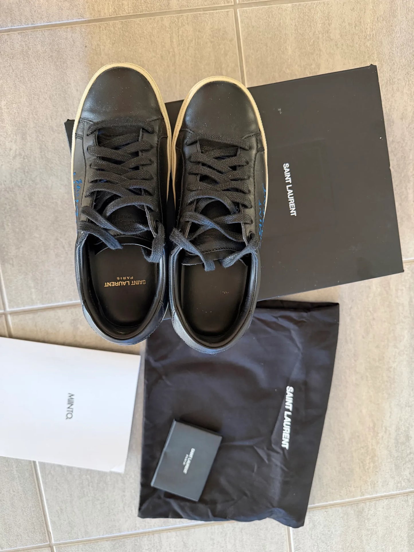 Saint Laurent-skinnsneakers