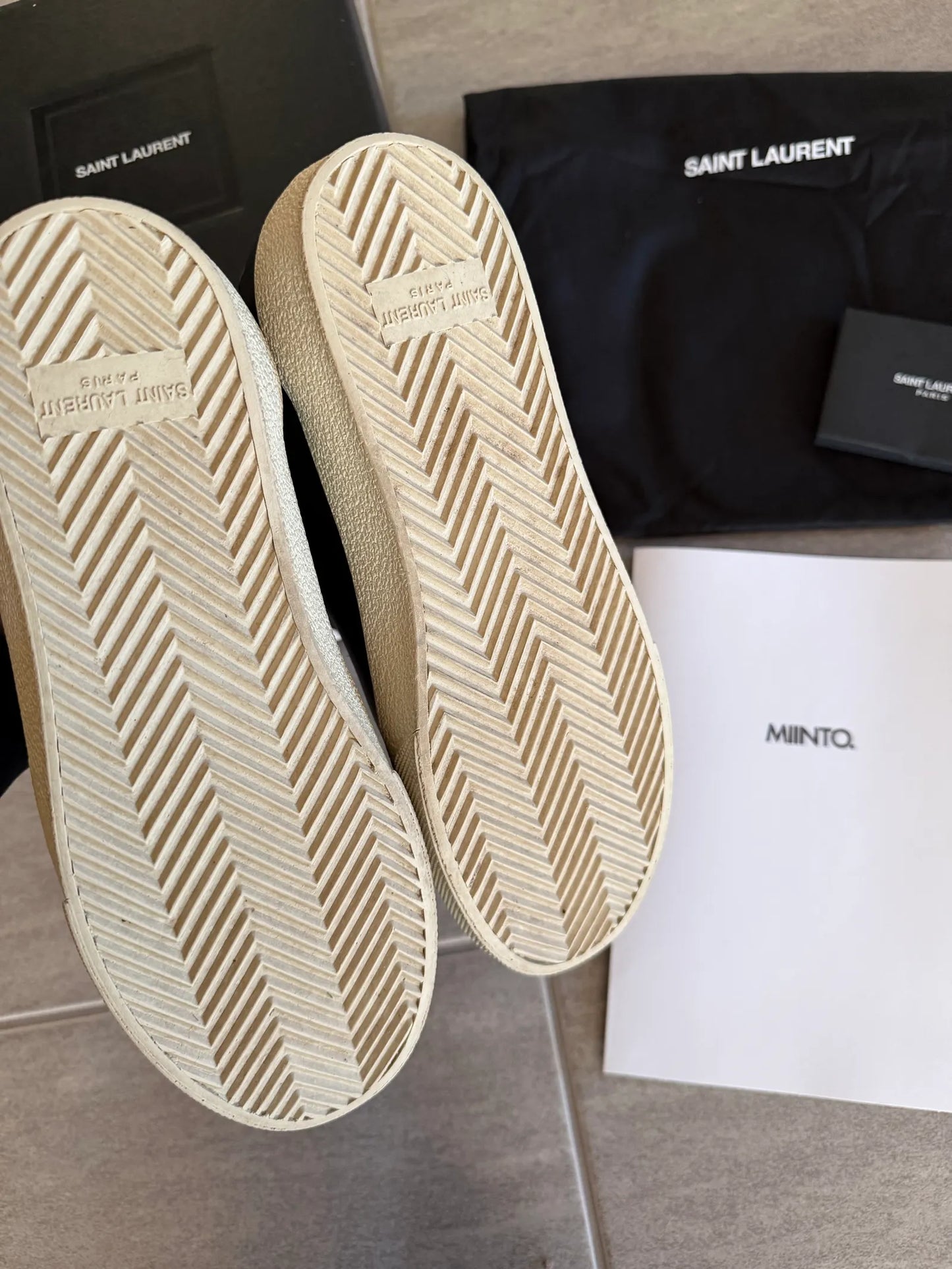Saint Laurent-skinnsneakers