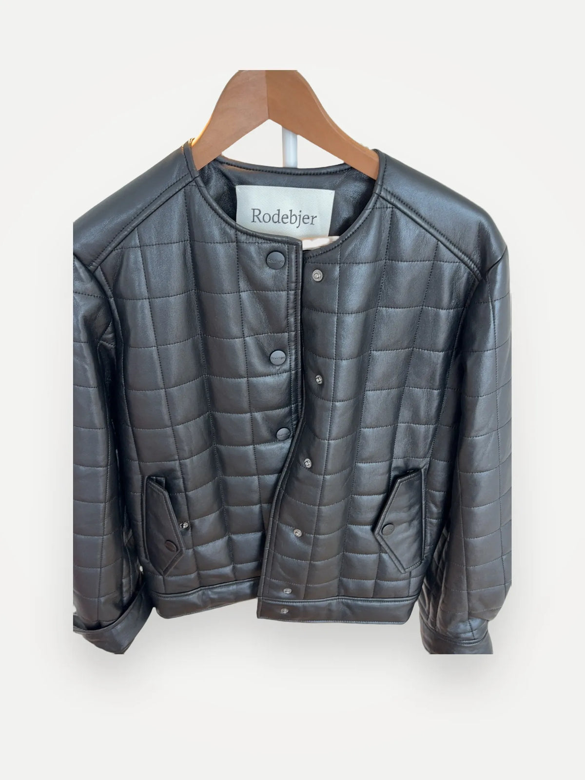 Rodebjer Quiltad-skinnjacka NWOT