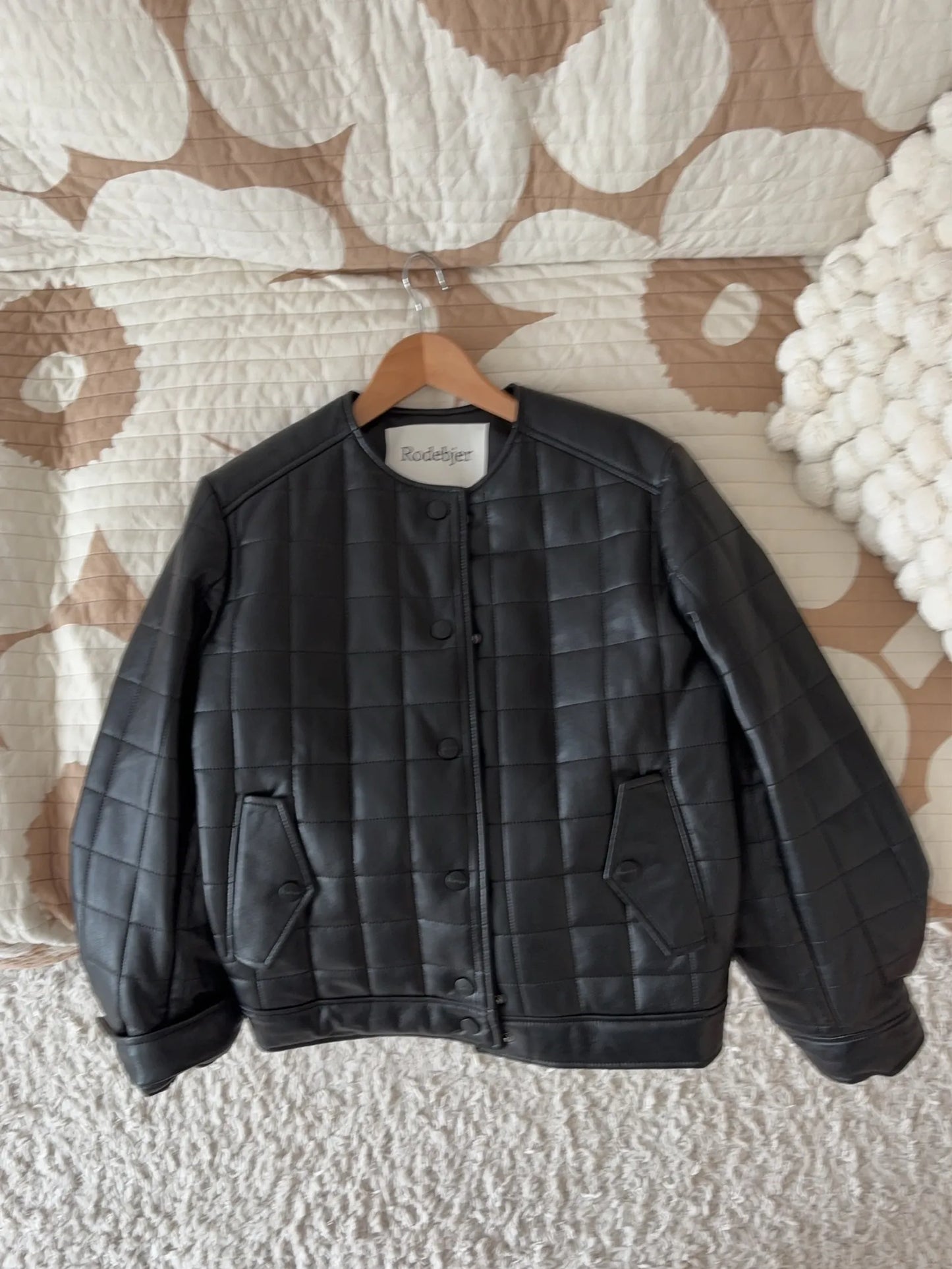 Rodebjer Quiltad-skinnjacka NWOT