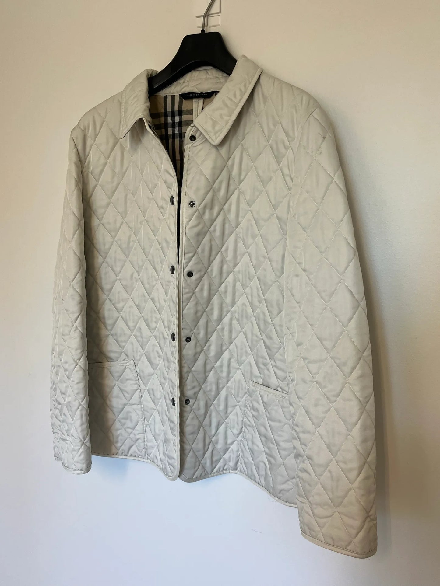 Burberry-skinnfritidsjacka