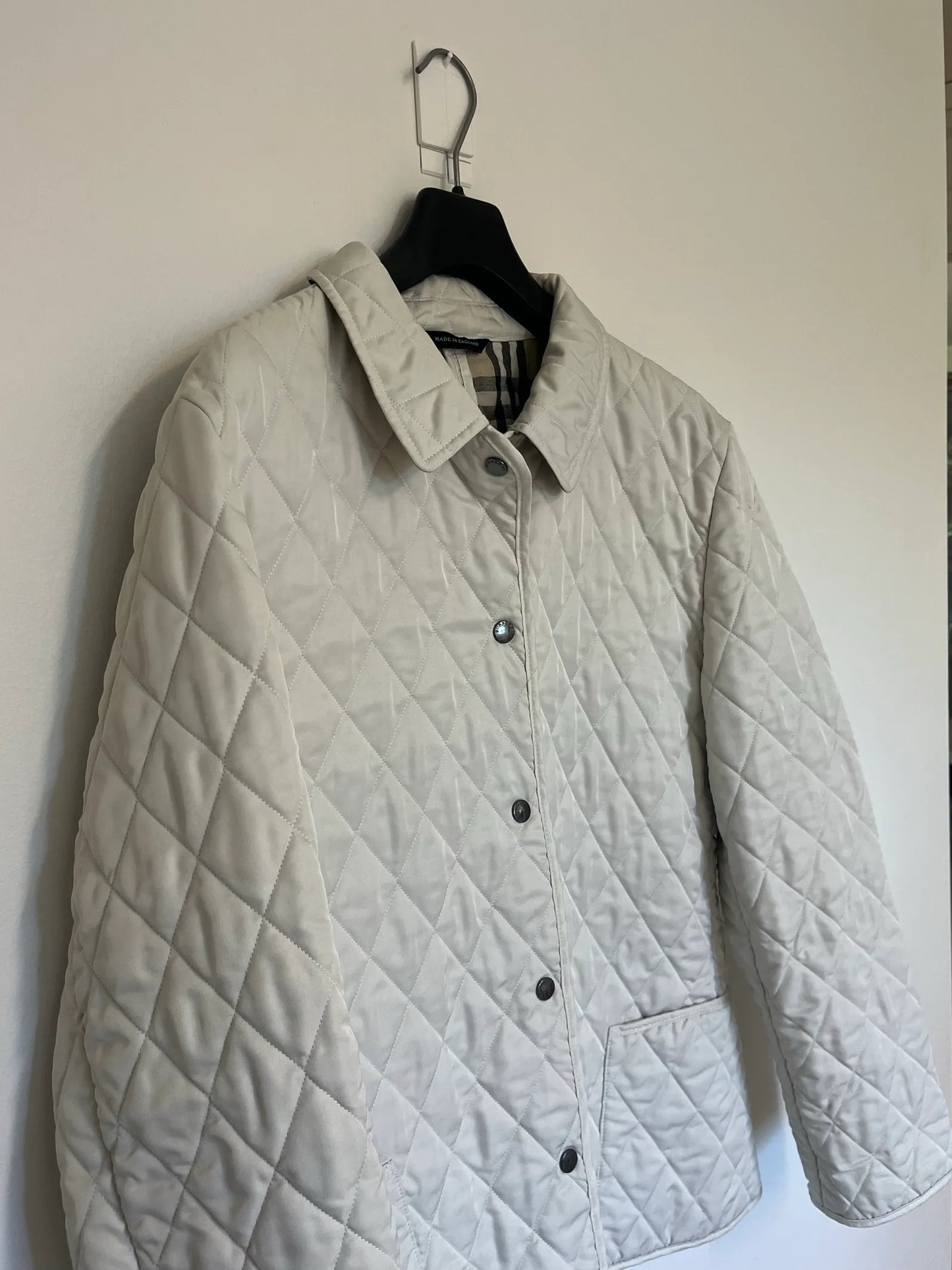 Burberry-skinnfritidsjacka