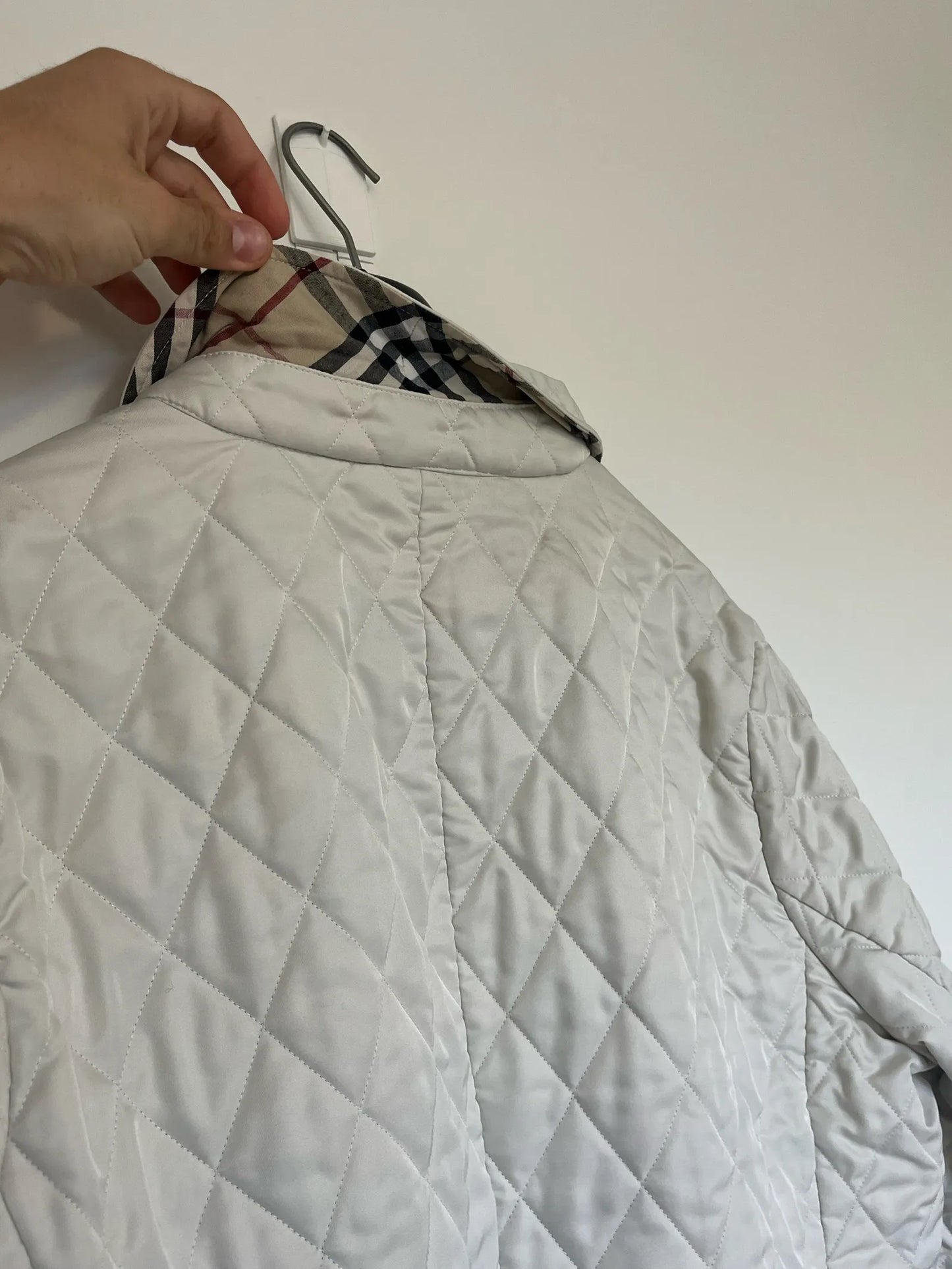 Burberry-skinnfritidsjacka